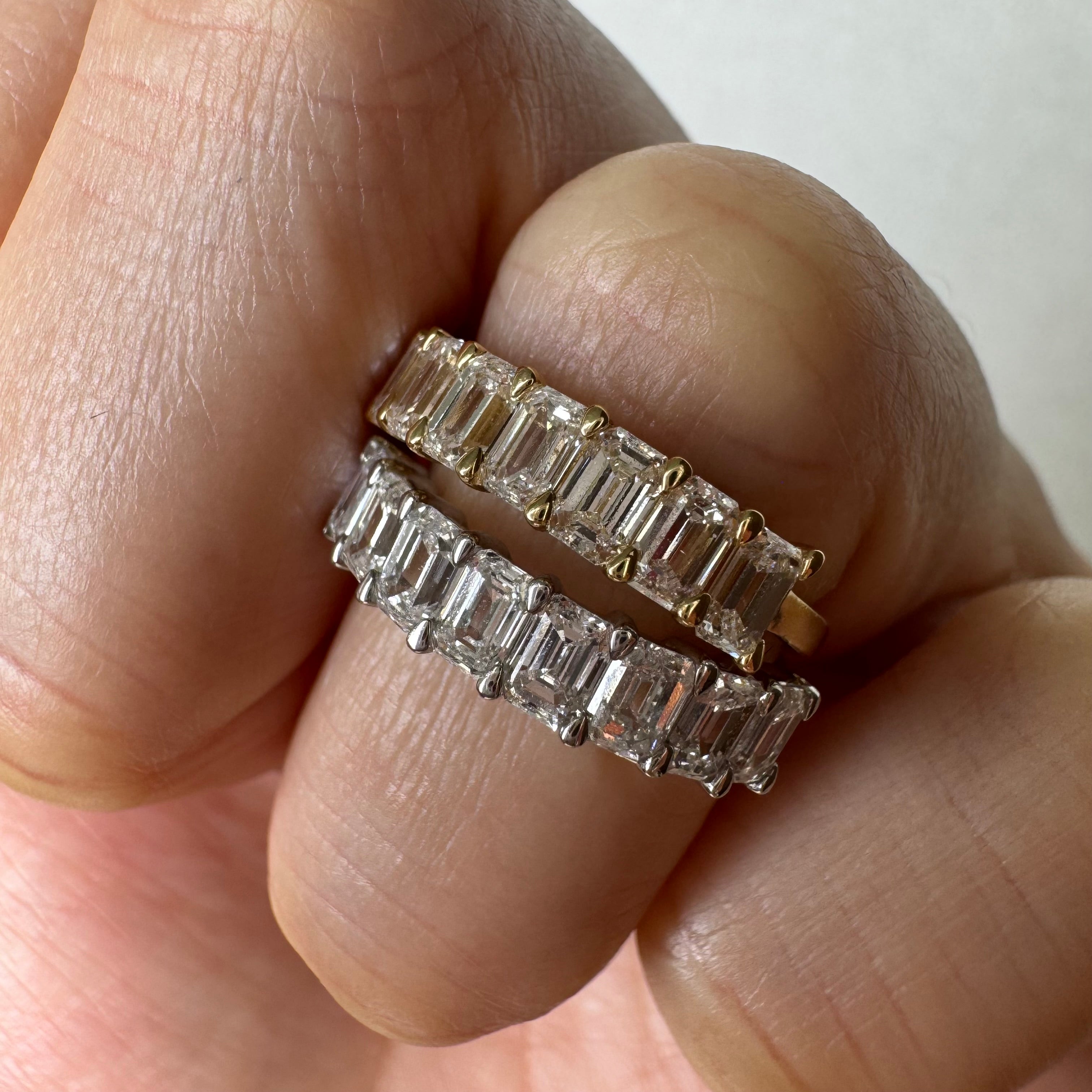 ［エクラ］リング ダイヤ 1pc0.2ct前後×8pc 1.4ct前後 EM