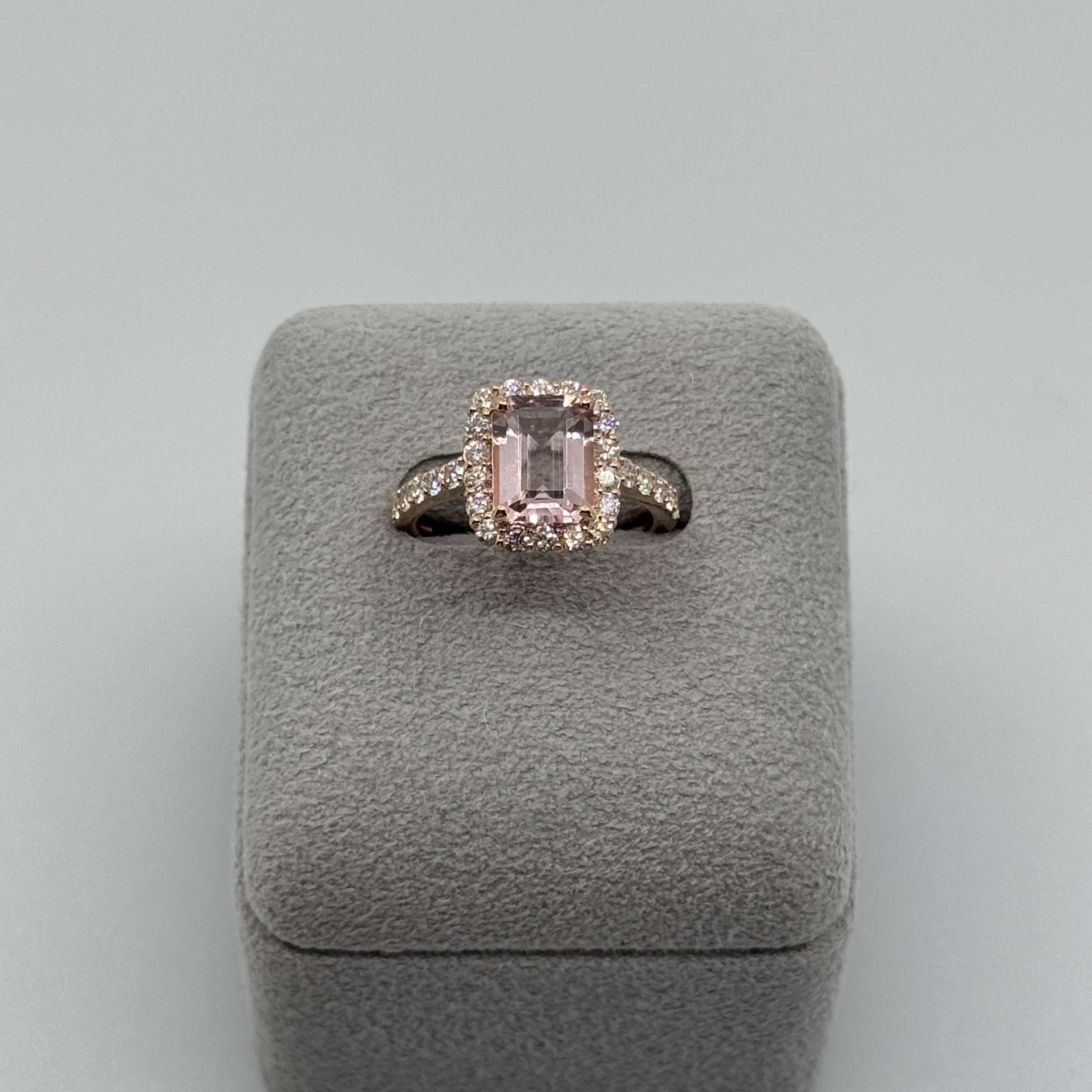 ［春色の夢］リング モルガナイト