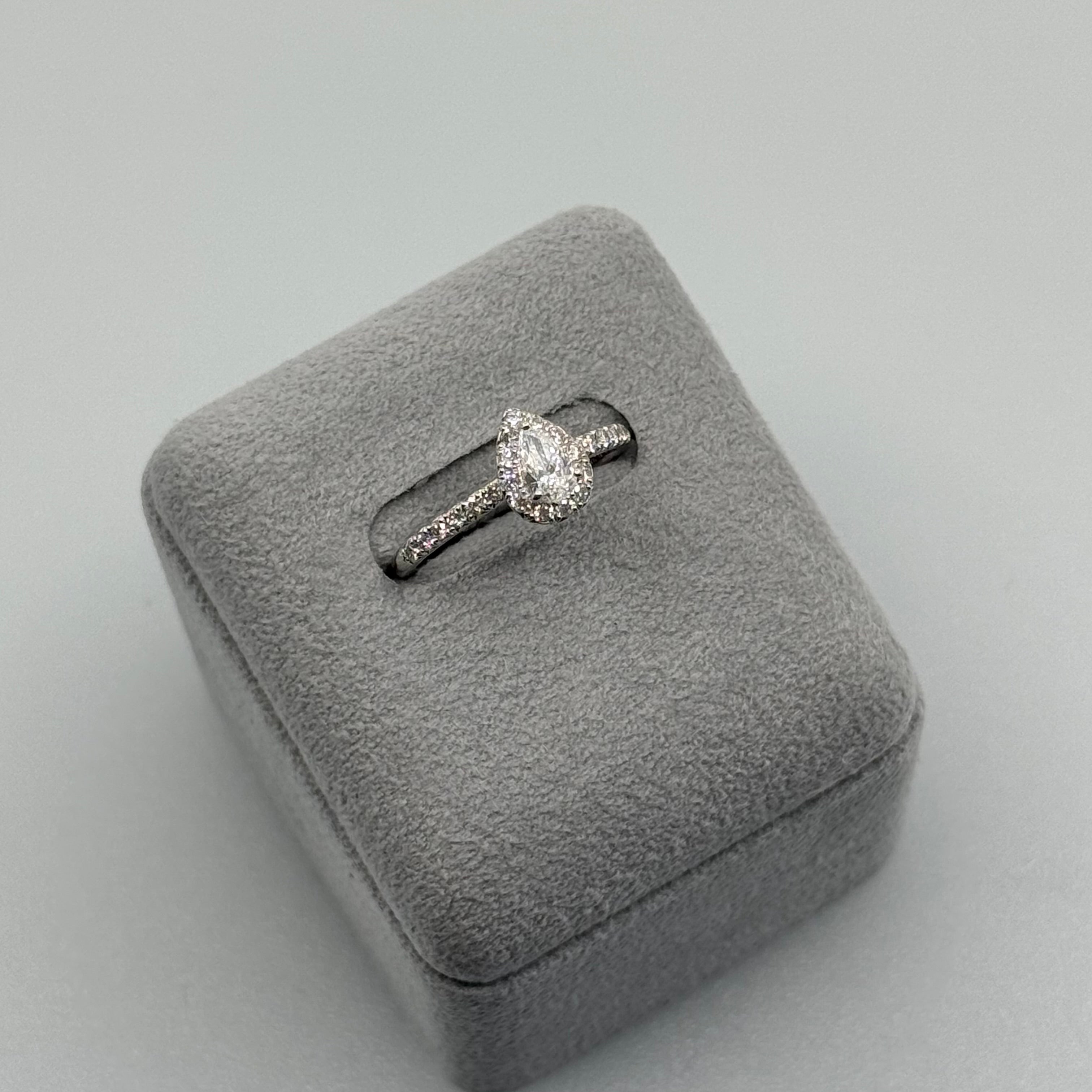 25［一点物/オルコス］リング ダイヤ 0.3ct PS PT K18YG K18PG