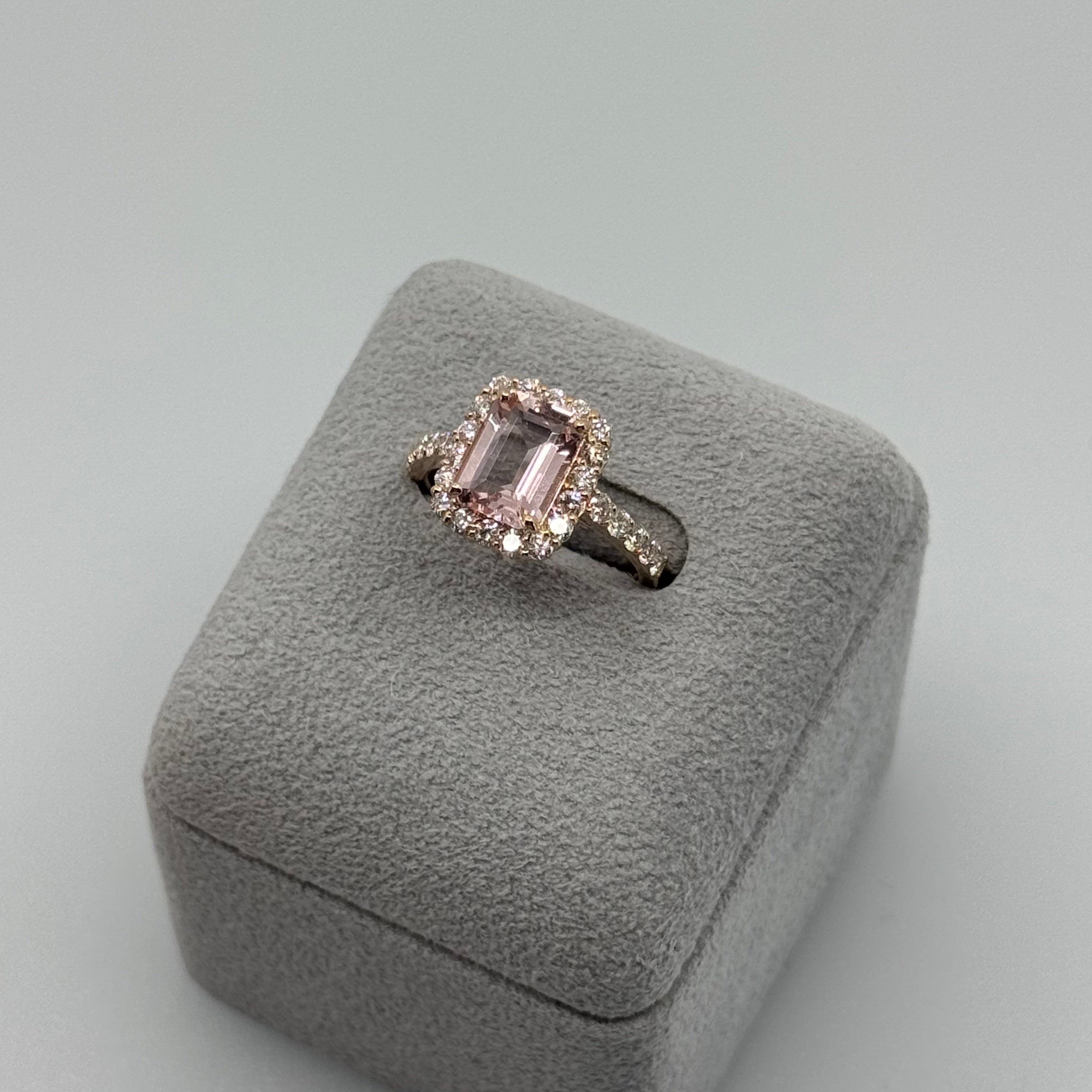 ［春色の夢］リング モルガナイト