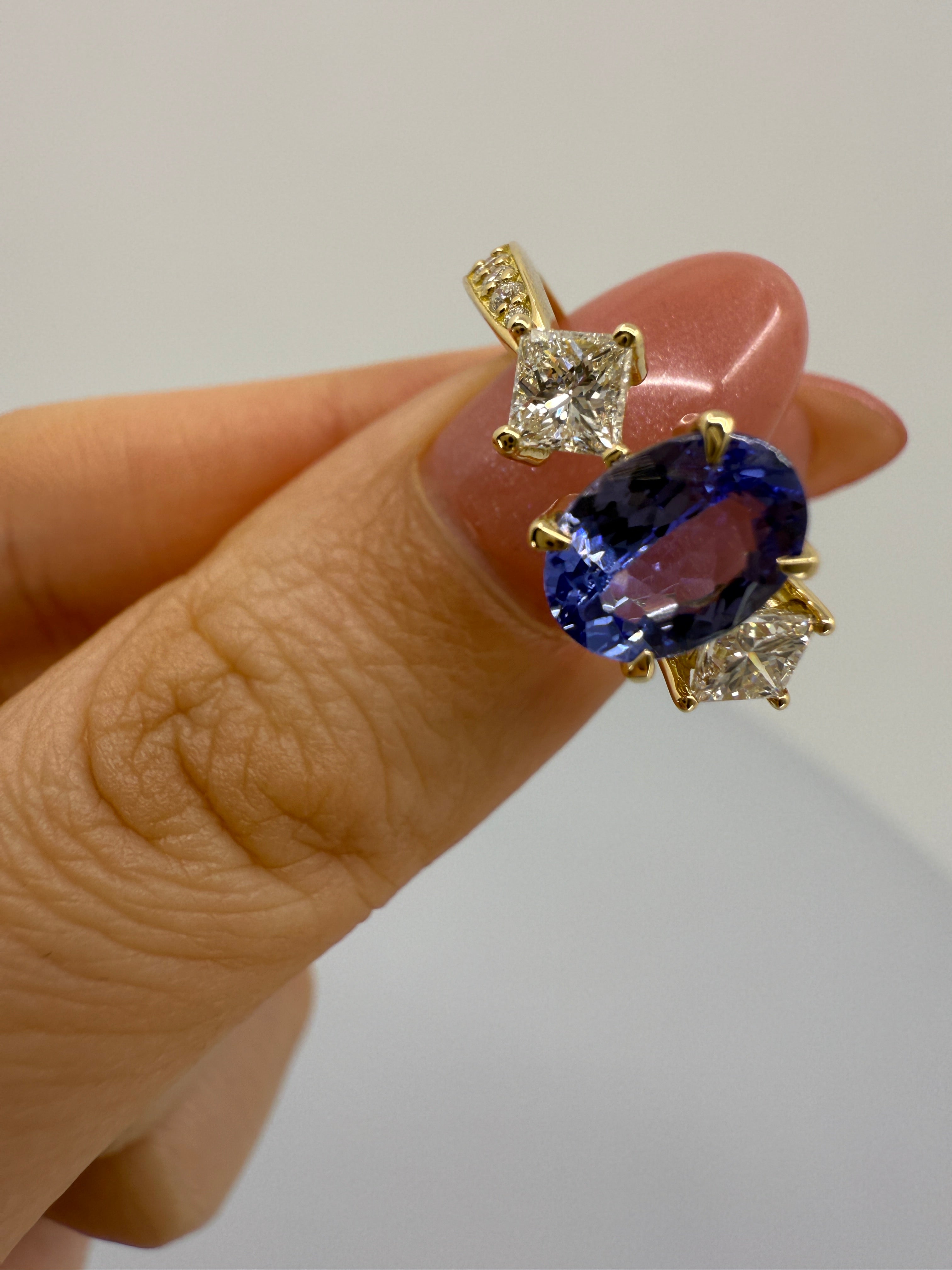 [新作/個数限定/フロレリゾン］リング タンザナイト