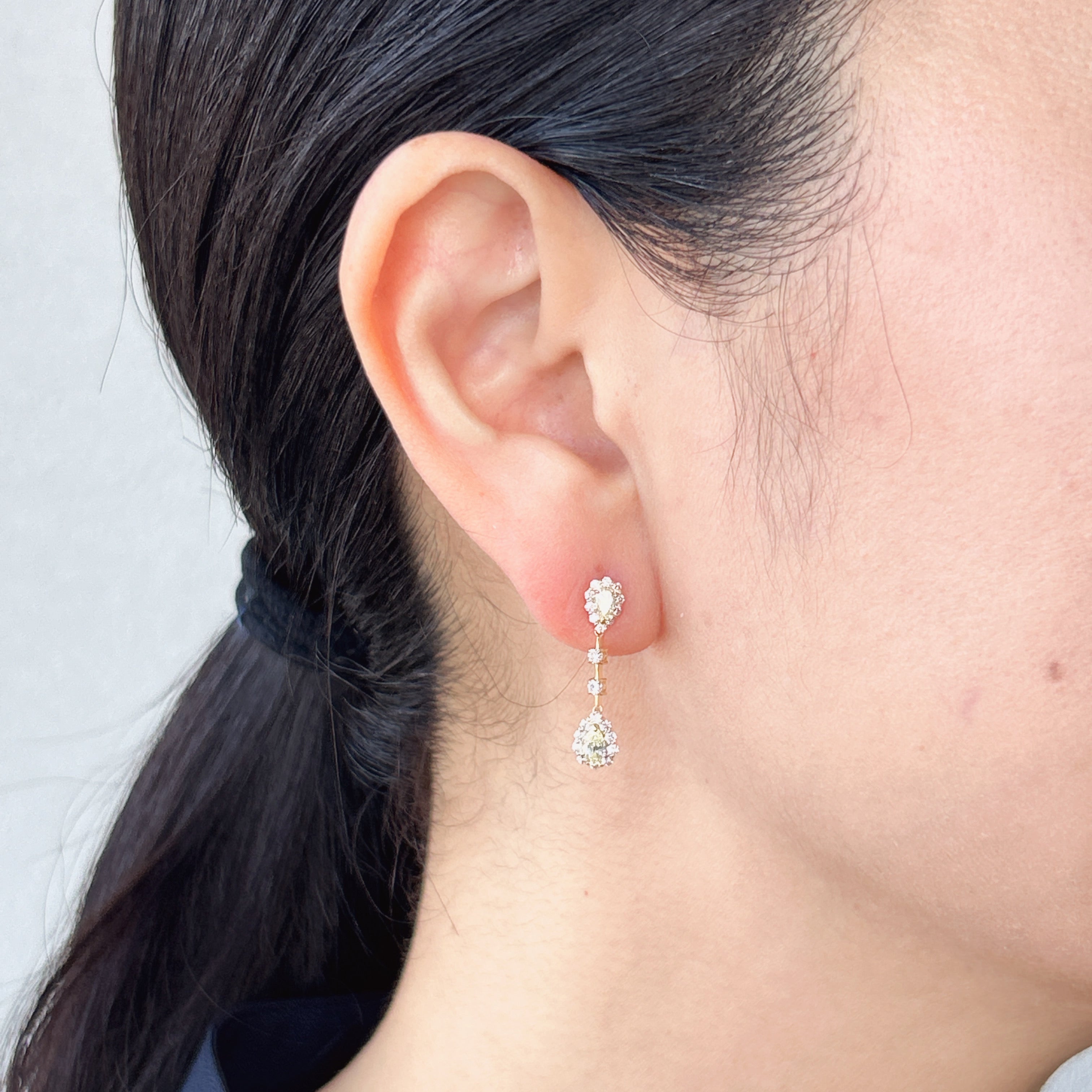 ［パナッシュ］ピアス ダイヤ