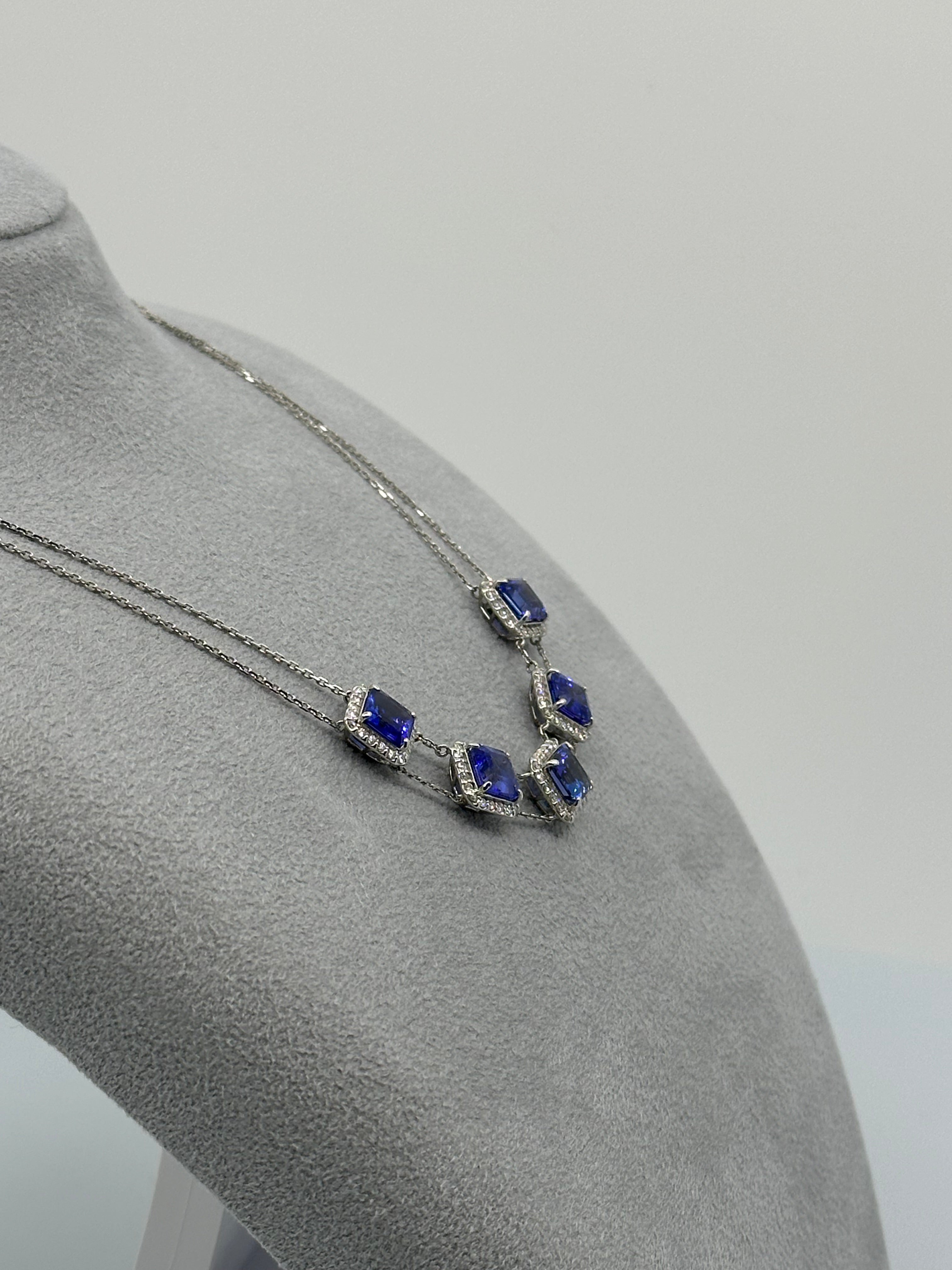 15［クララララ］ネックレス タンザナイト