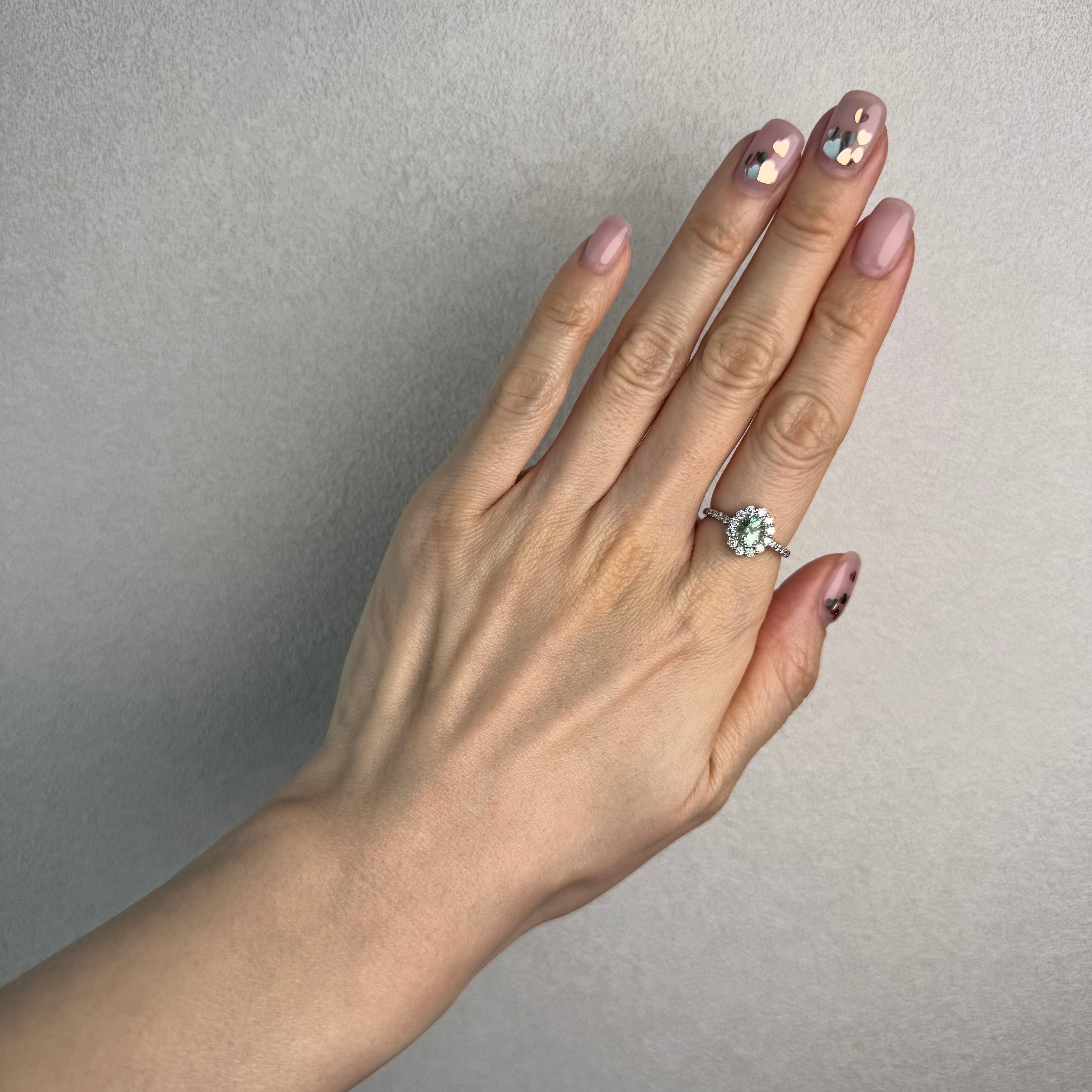 80［一点物/メローネ］リング コーネルピン 0.8ct OV PT