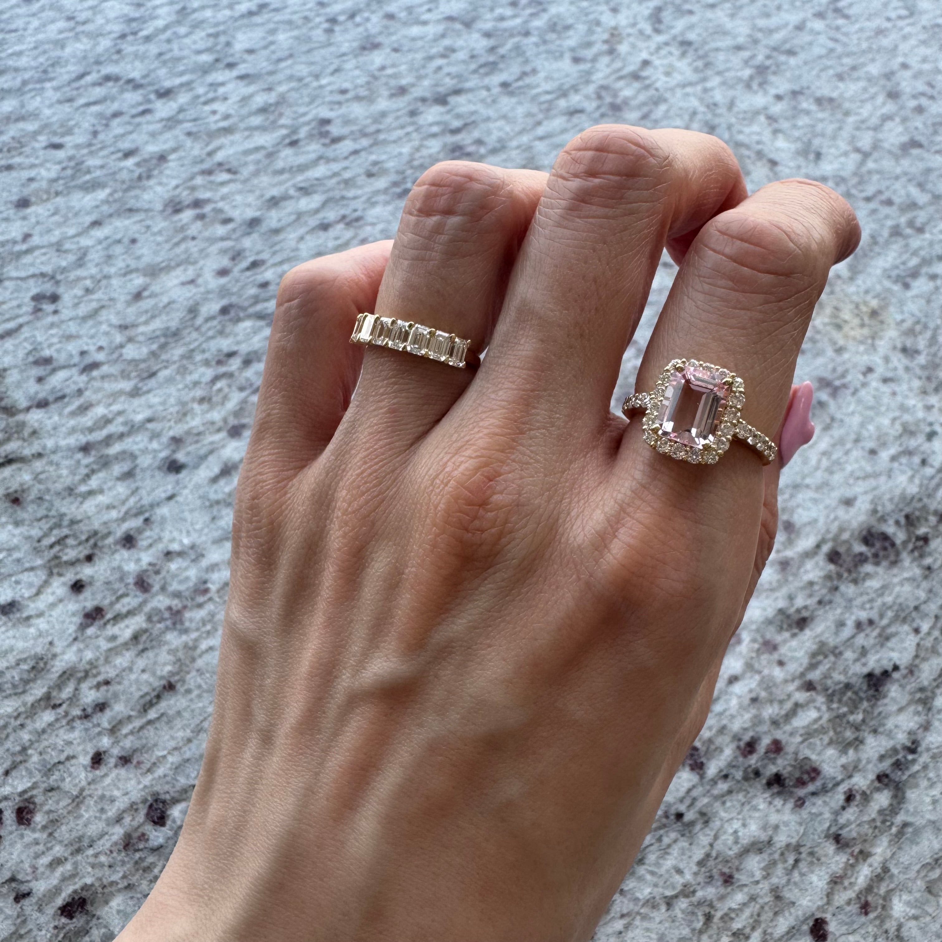 ［春色の夢］リング モルガナイト