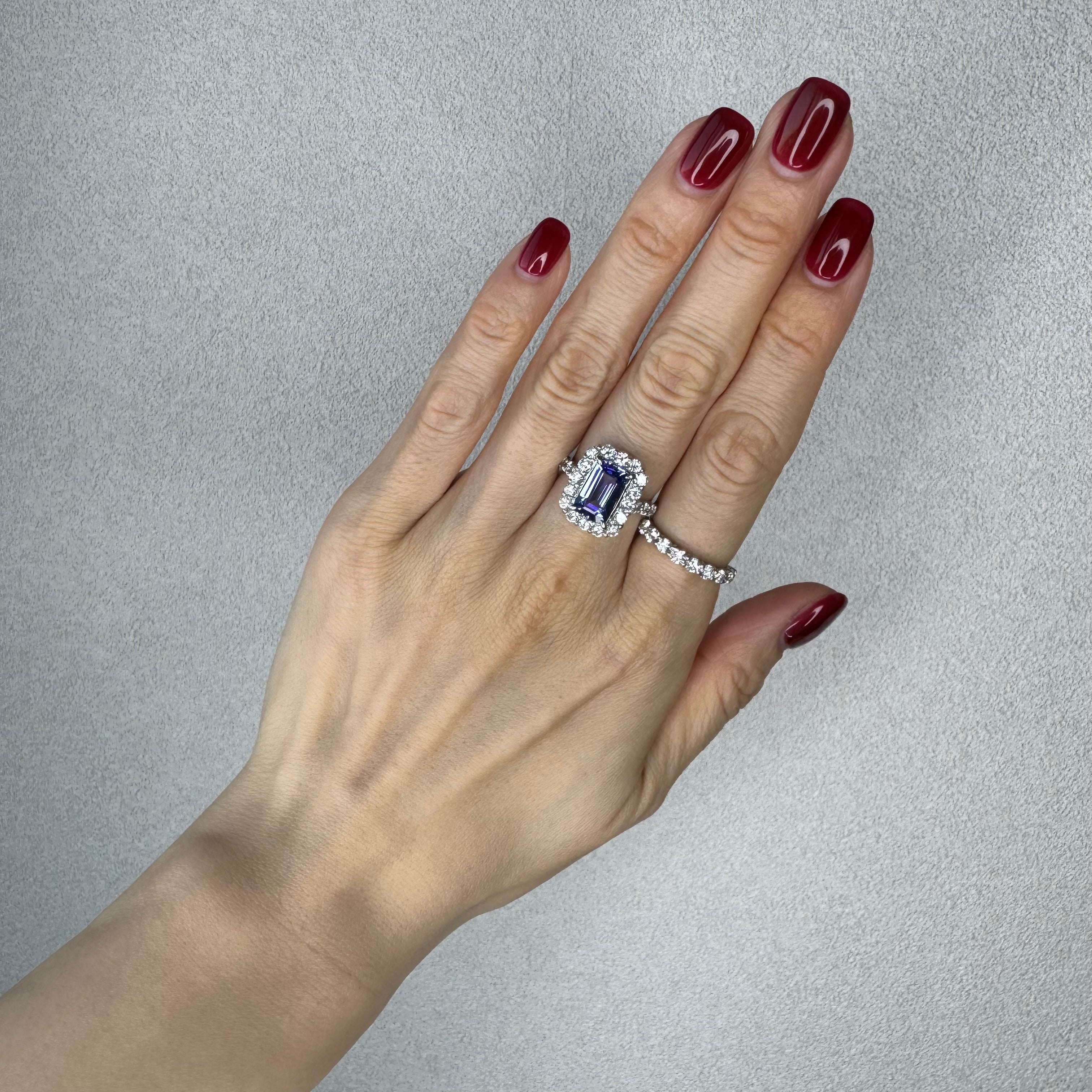 194［一点物］リング タンザナイト 2.9ct前後 SQ PT