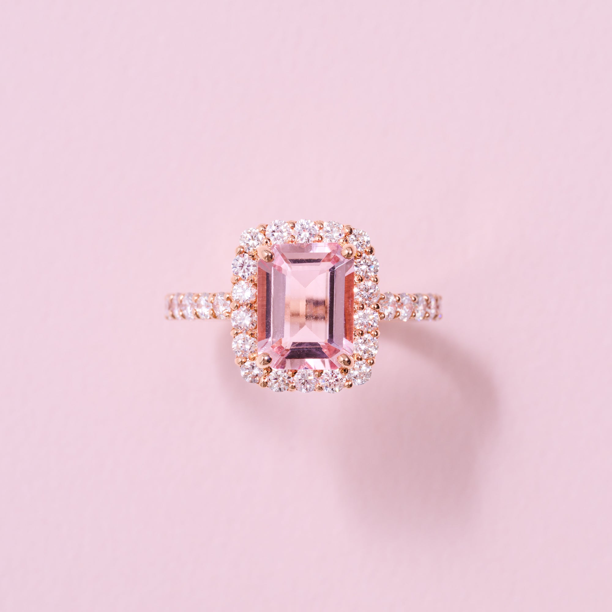 ［春色の夢］リング モルガナイト