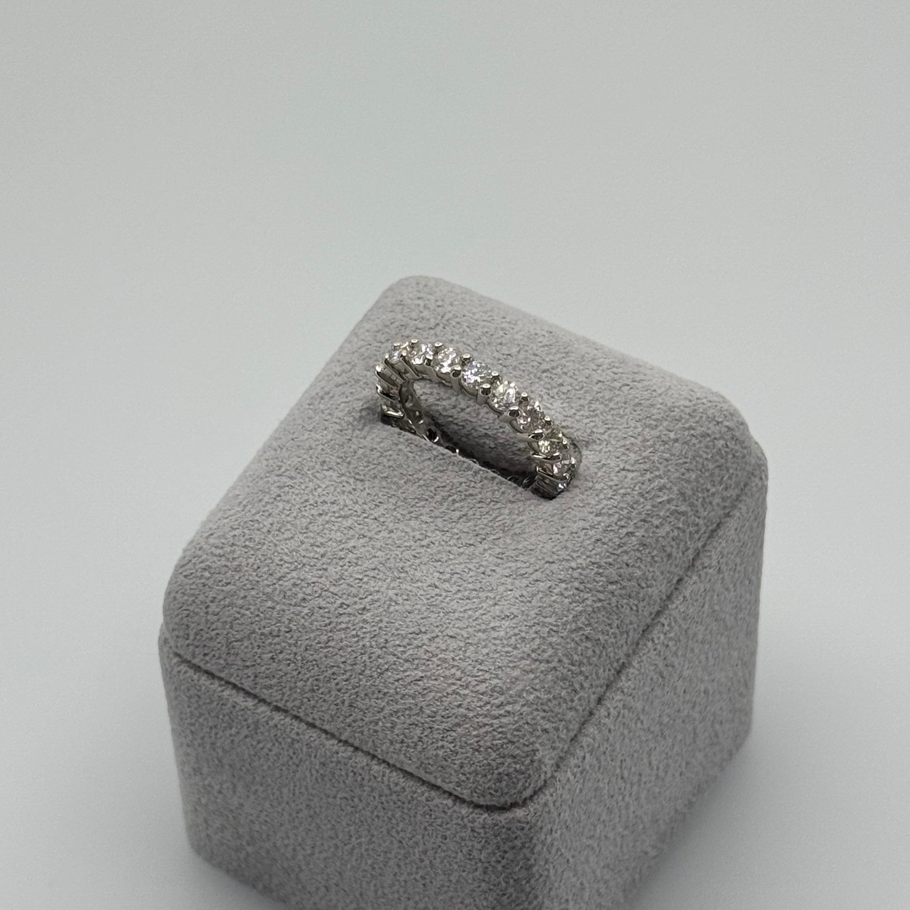 ［新作/ミエル/フルエタニティ］リング ダイヤ