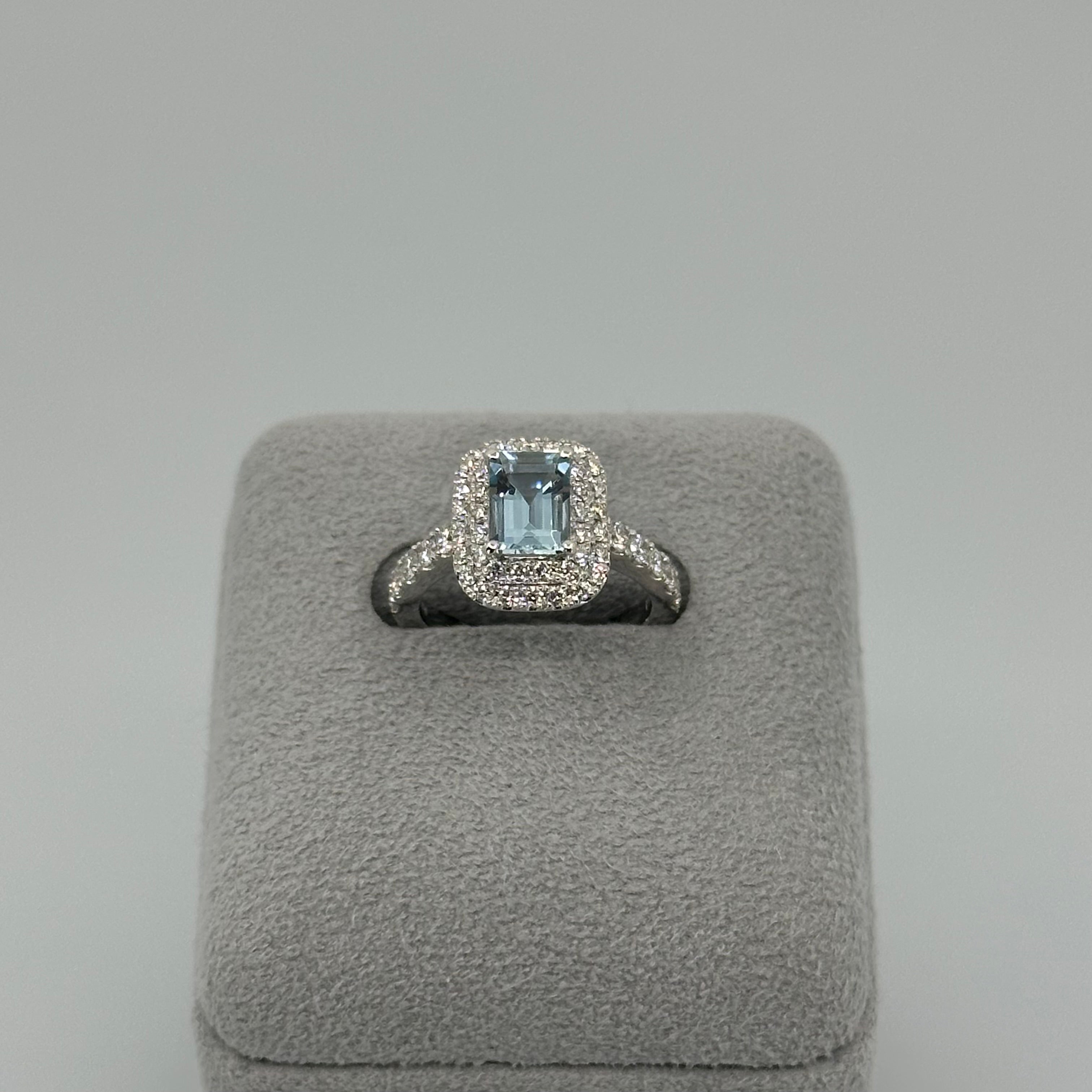 [ヴォワール] リング　ロンドンブルートパーズ/アクアマリン/クンツァイト