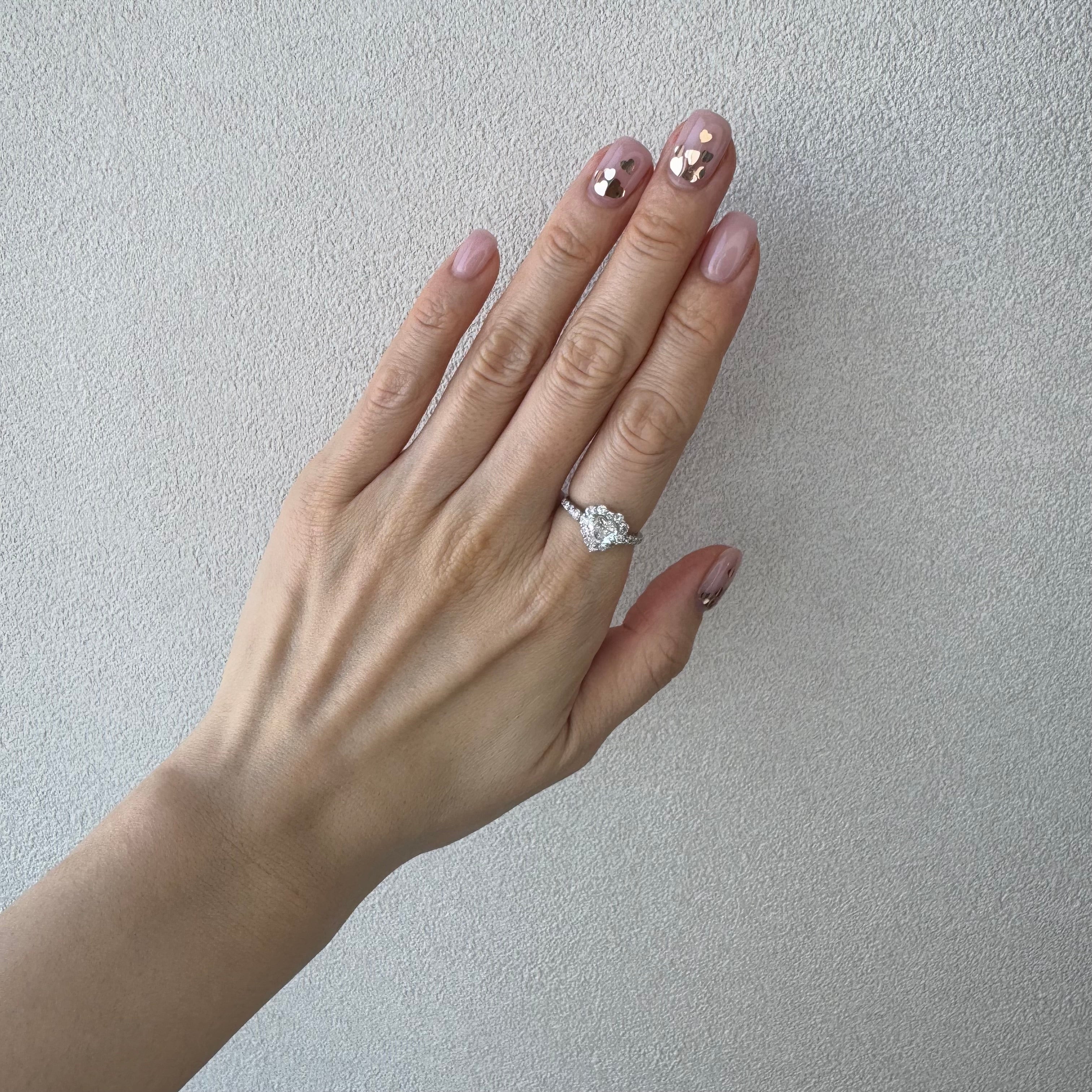 9［一点物］リング ダイヤ 0.7ct HS PT