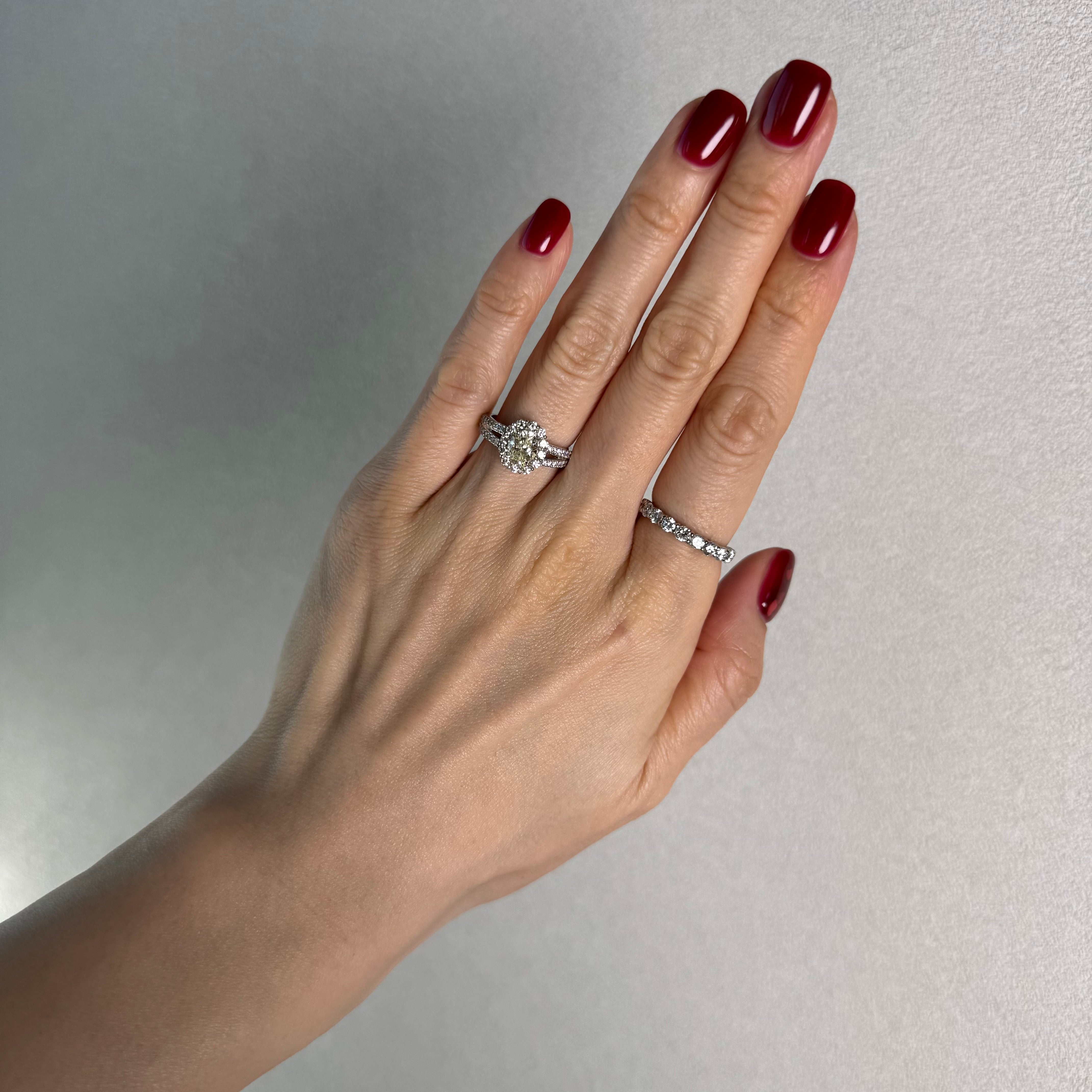 12［一点物］リング ダイヤ 1.0ct前後 OV PT