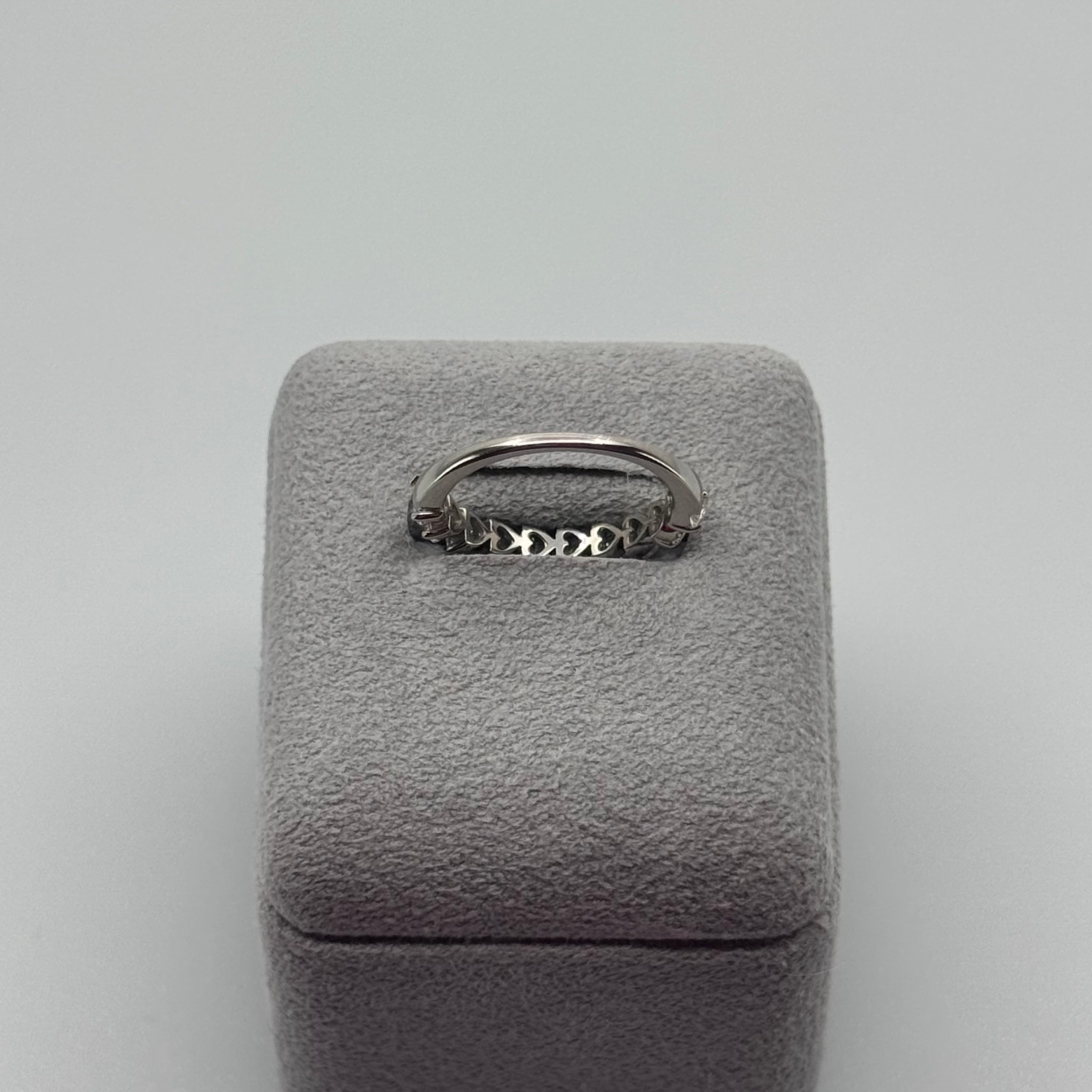 ［アメリハーフエタニティ］リング ダイヤ