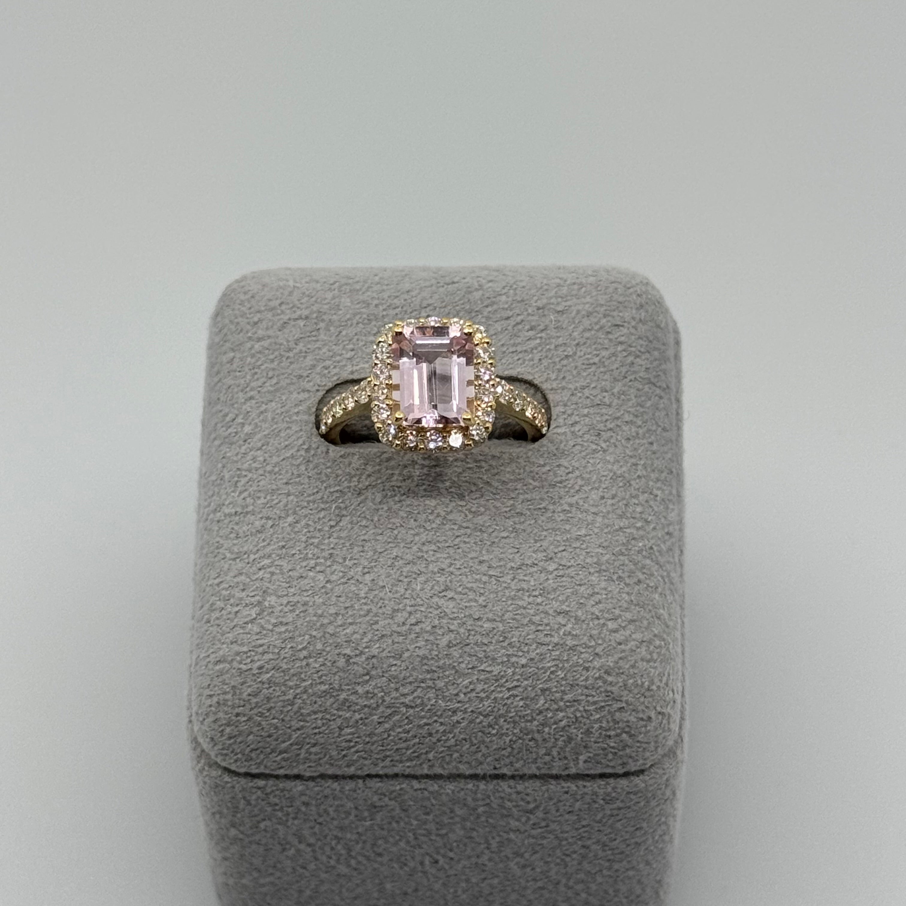 ［春色の夢］リング モルガナイト