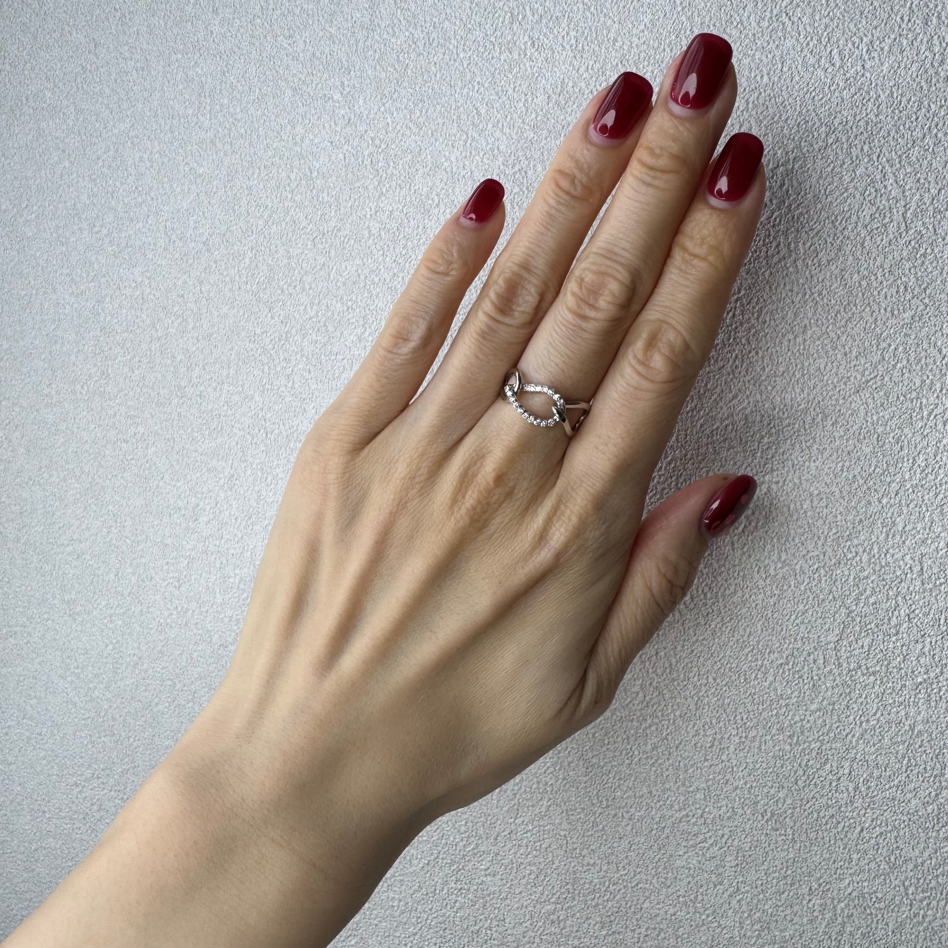 ［パズル］ ダイヤ リング 0.15ct