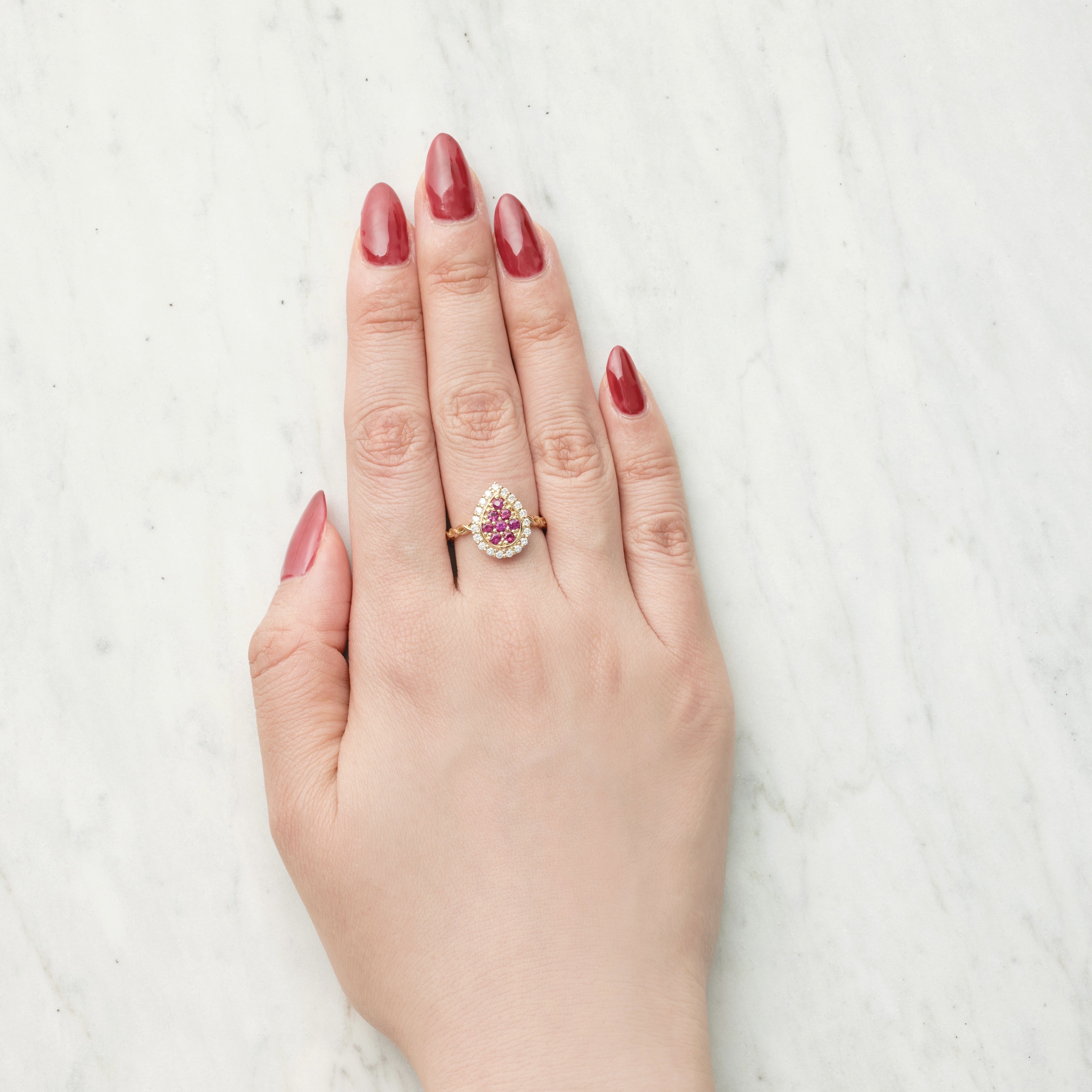 ［ミュール］リング ルビー 0.4ct前後 PS