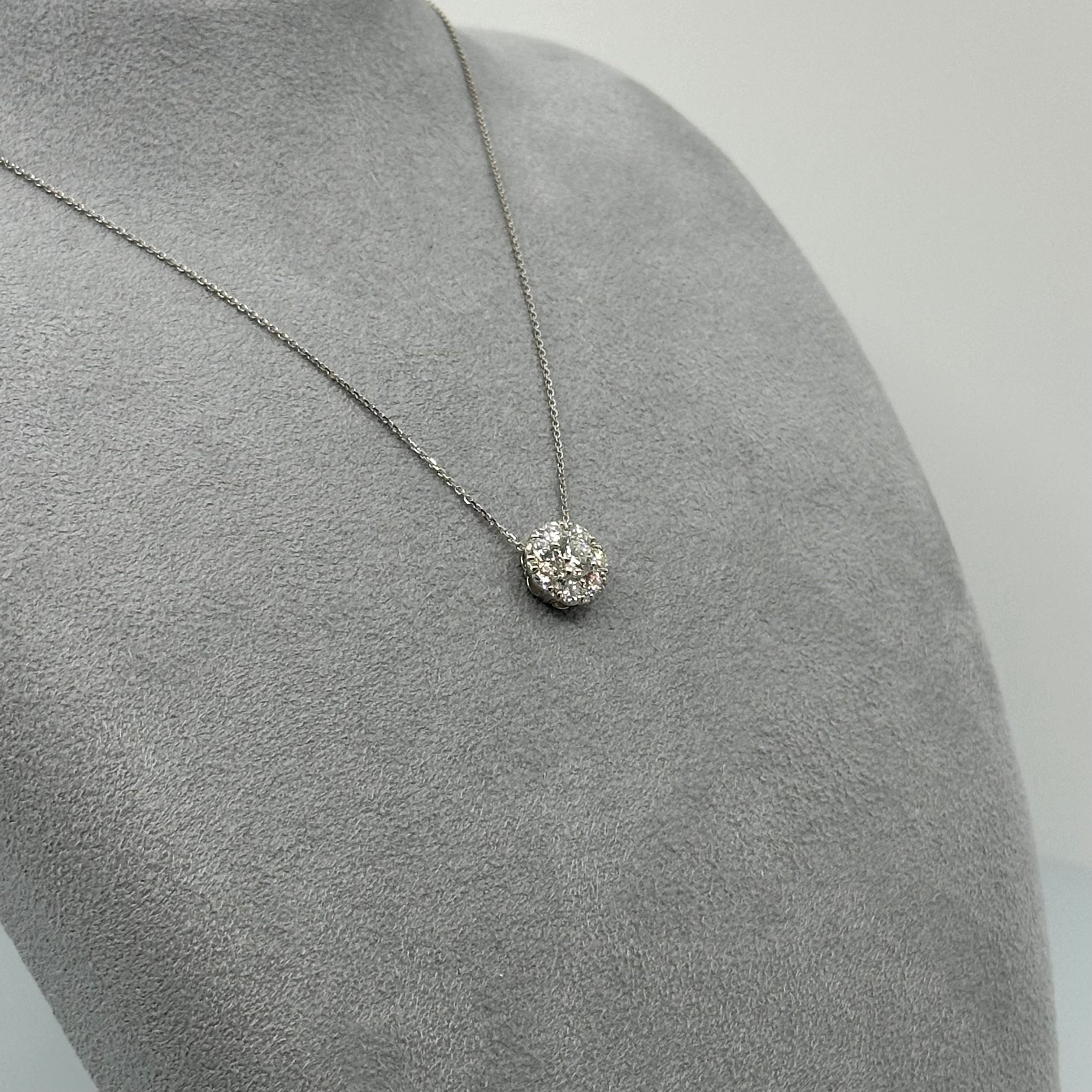 ［メメール］ネックレス ダイヤ