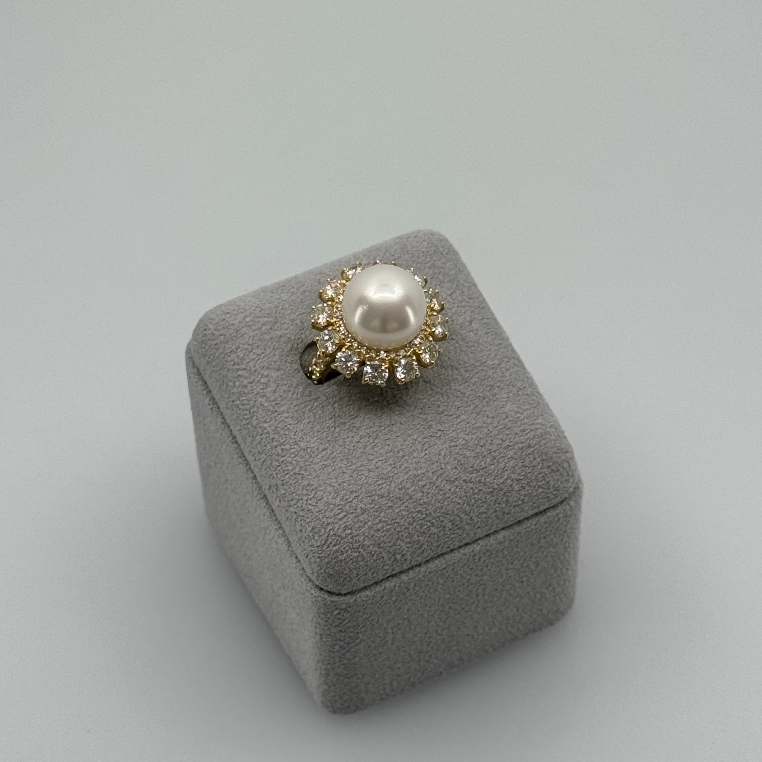 ［イデアル］リング 南洋真珠 11ミリ