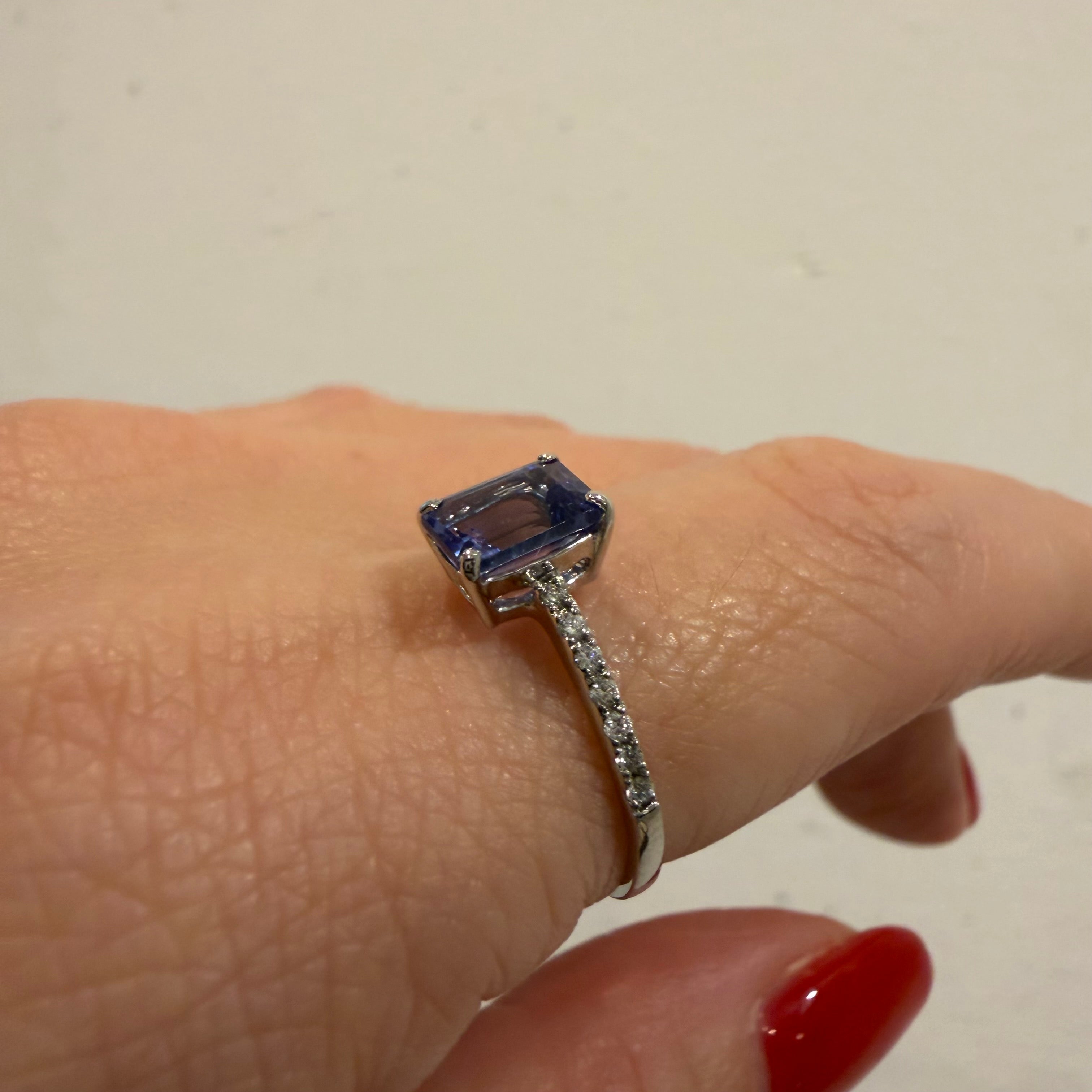 [新作/個数限定/アルル］リング タンザナイト