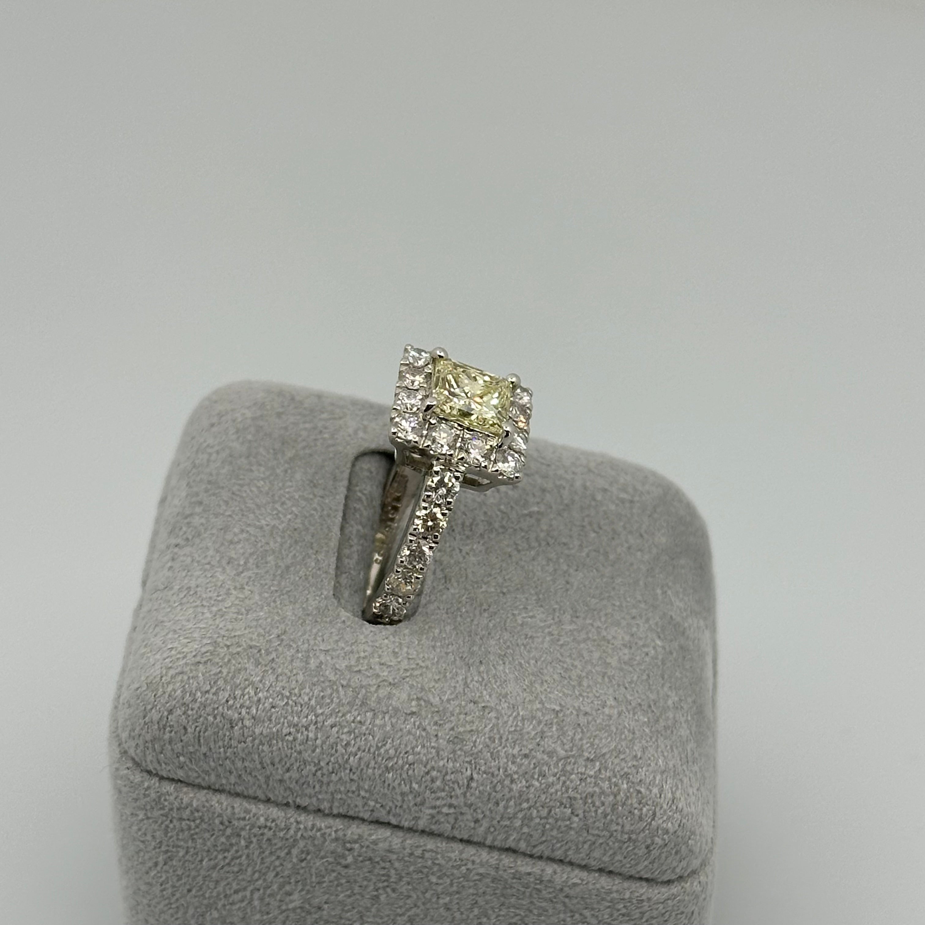 19［一点物］リング ダイヤ 1.5ct SQ PT