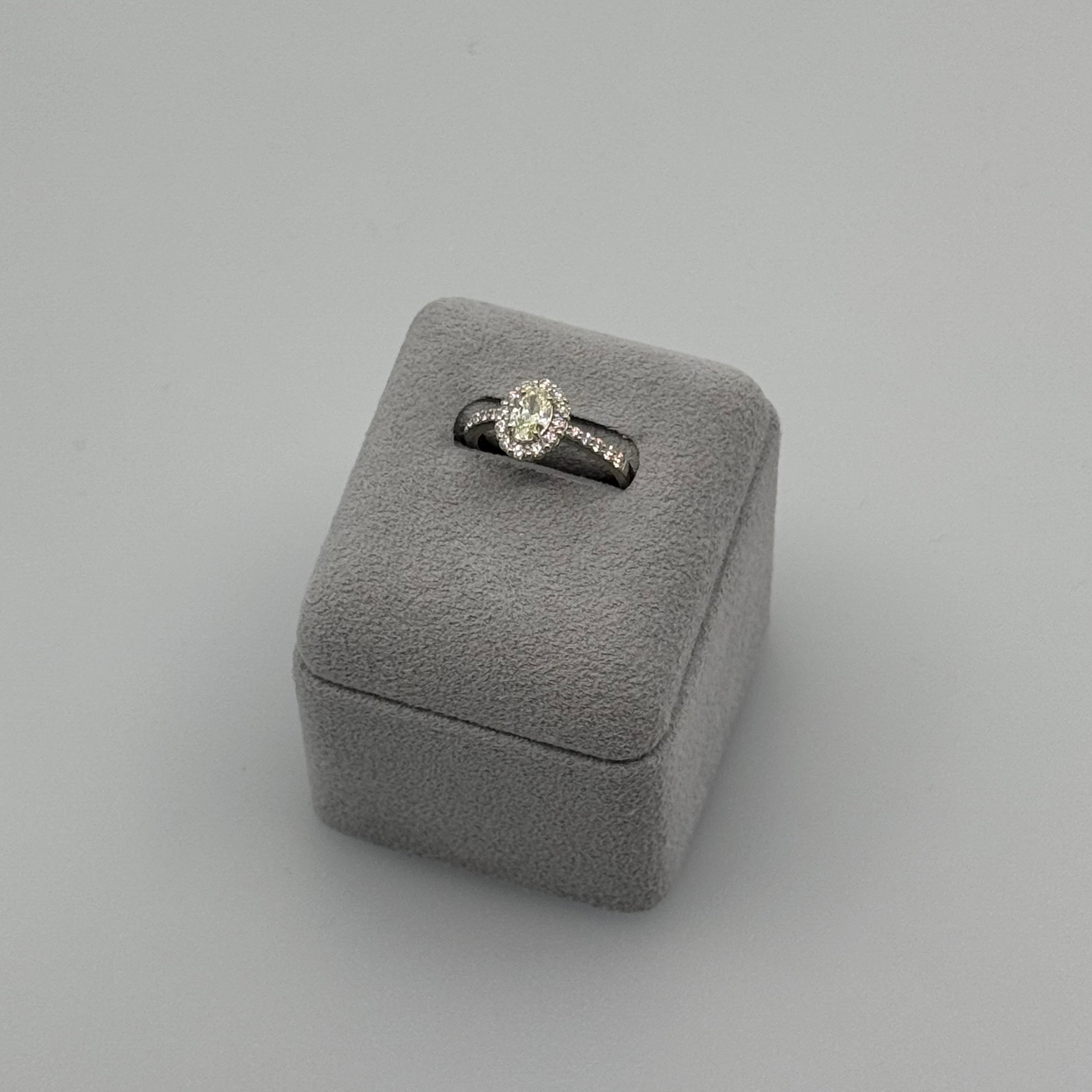 11［一点物］リング ダイヤ 0.5ct OV PT