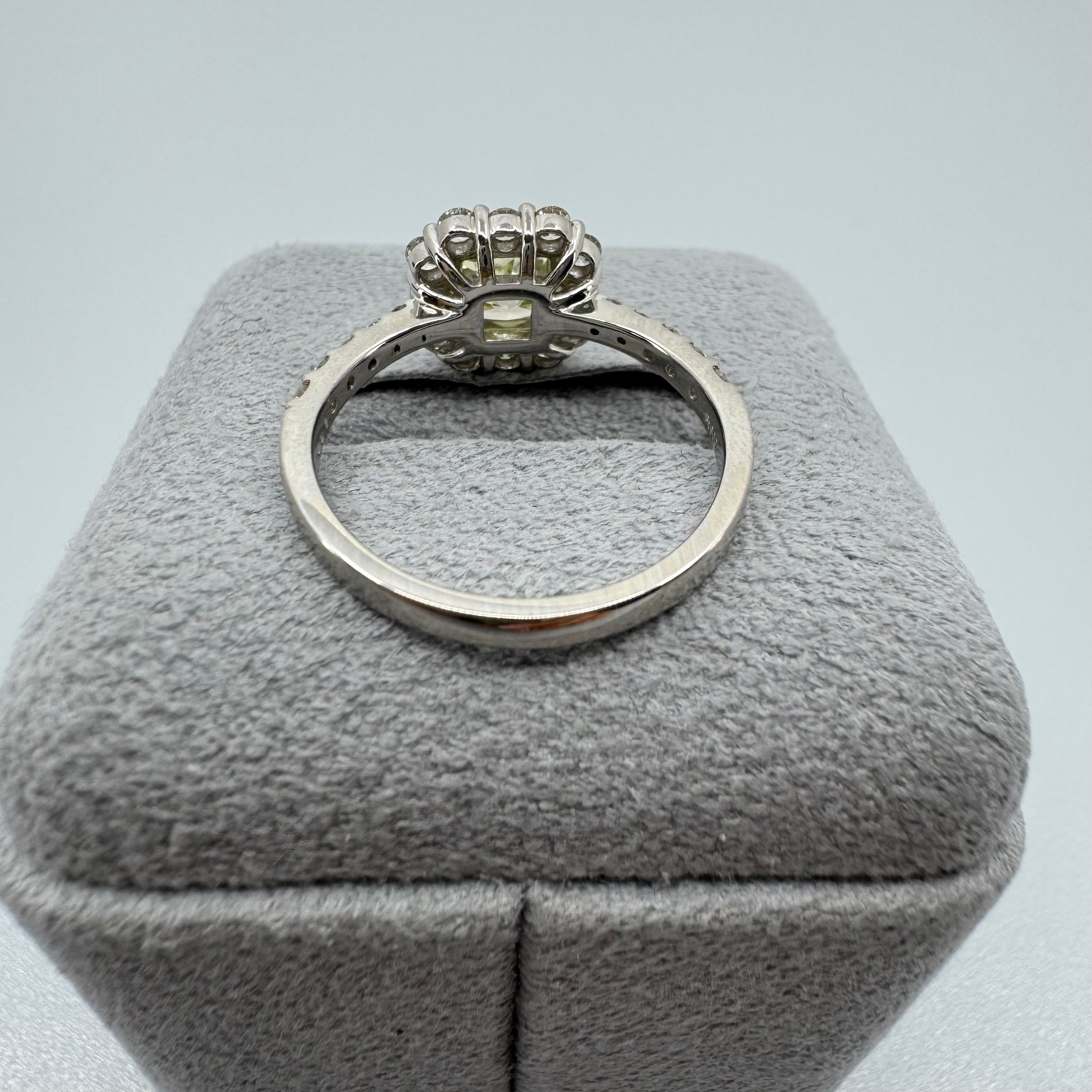 23［一点物］リング ダイヤ 1ct SQ PT