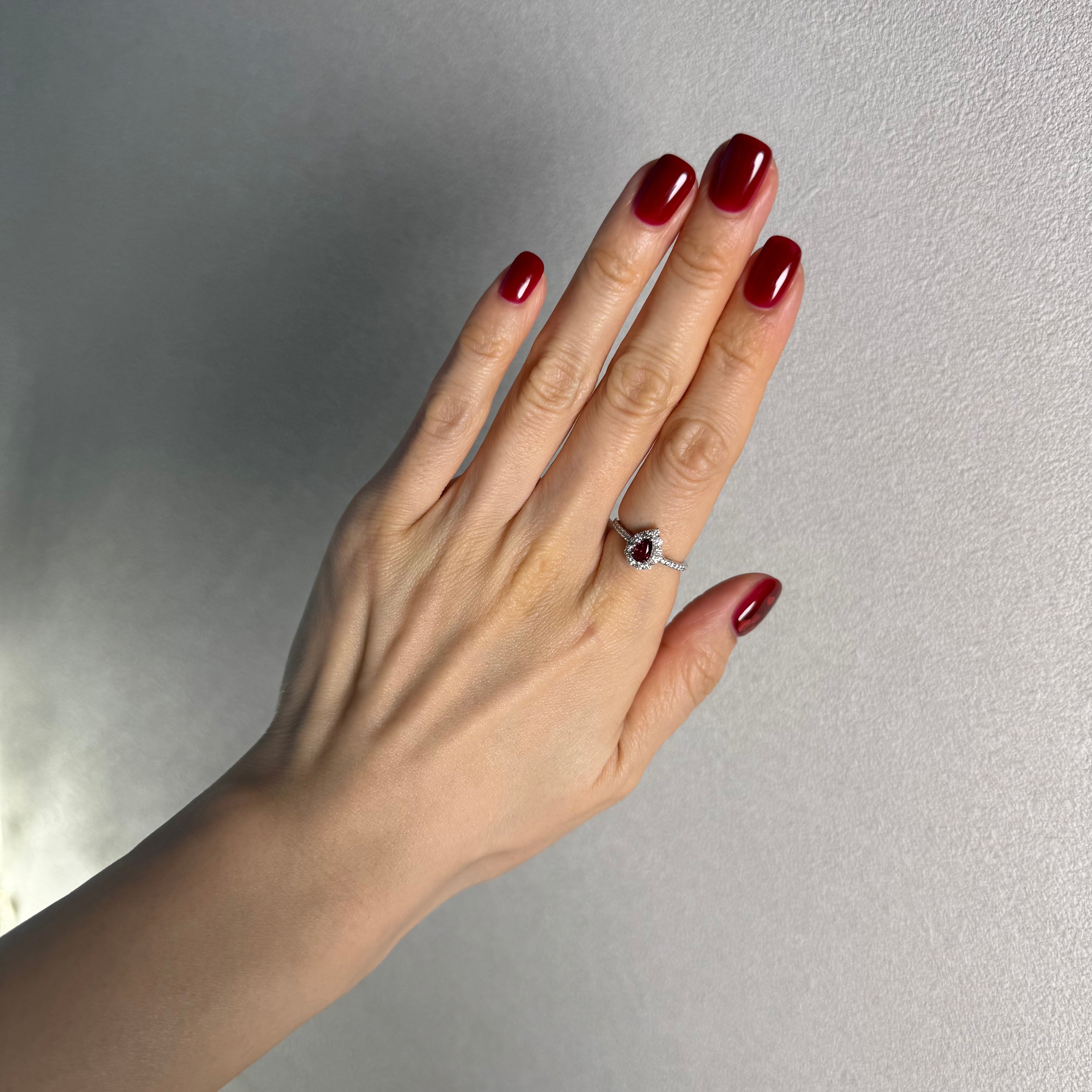 87［一点物］リング ノーヒートピジョンブラッド PS PT