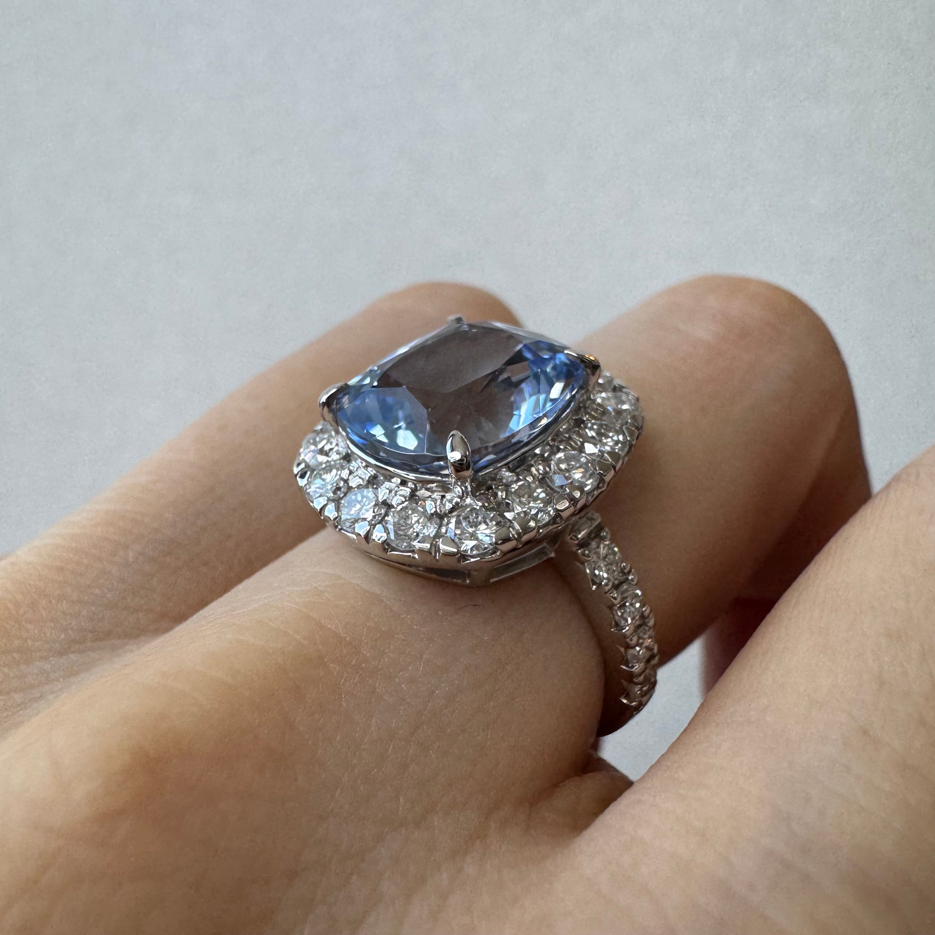 174［一点物］リング ベリル 5.7ct SQ PT