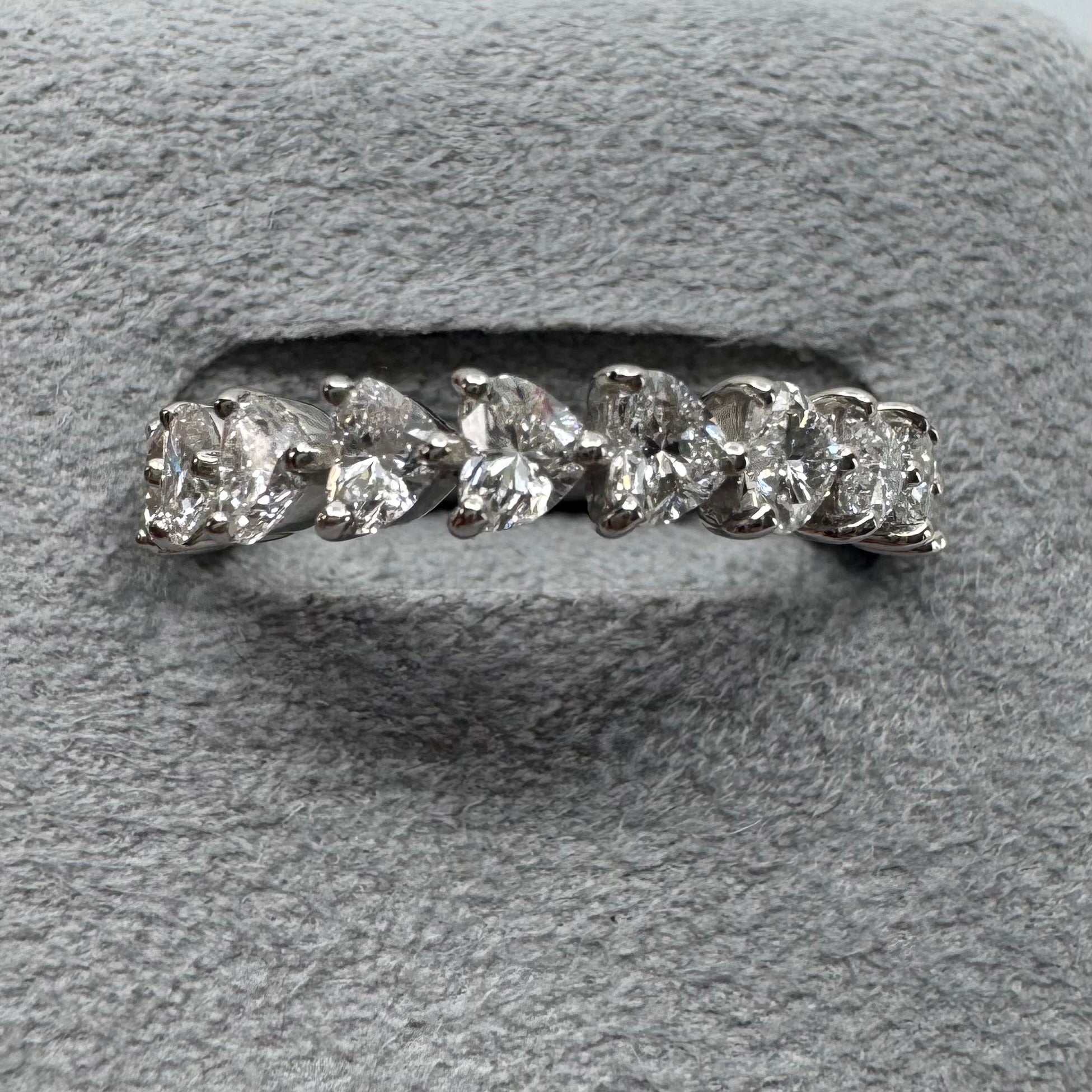 ［アメリハーフエタニティ］リング ダイヤ