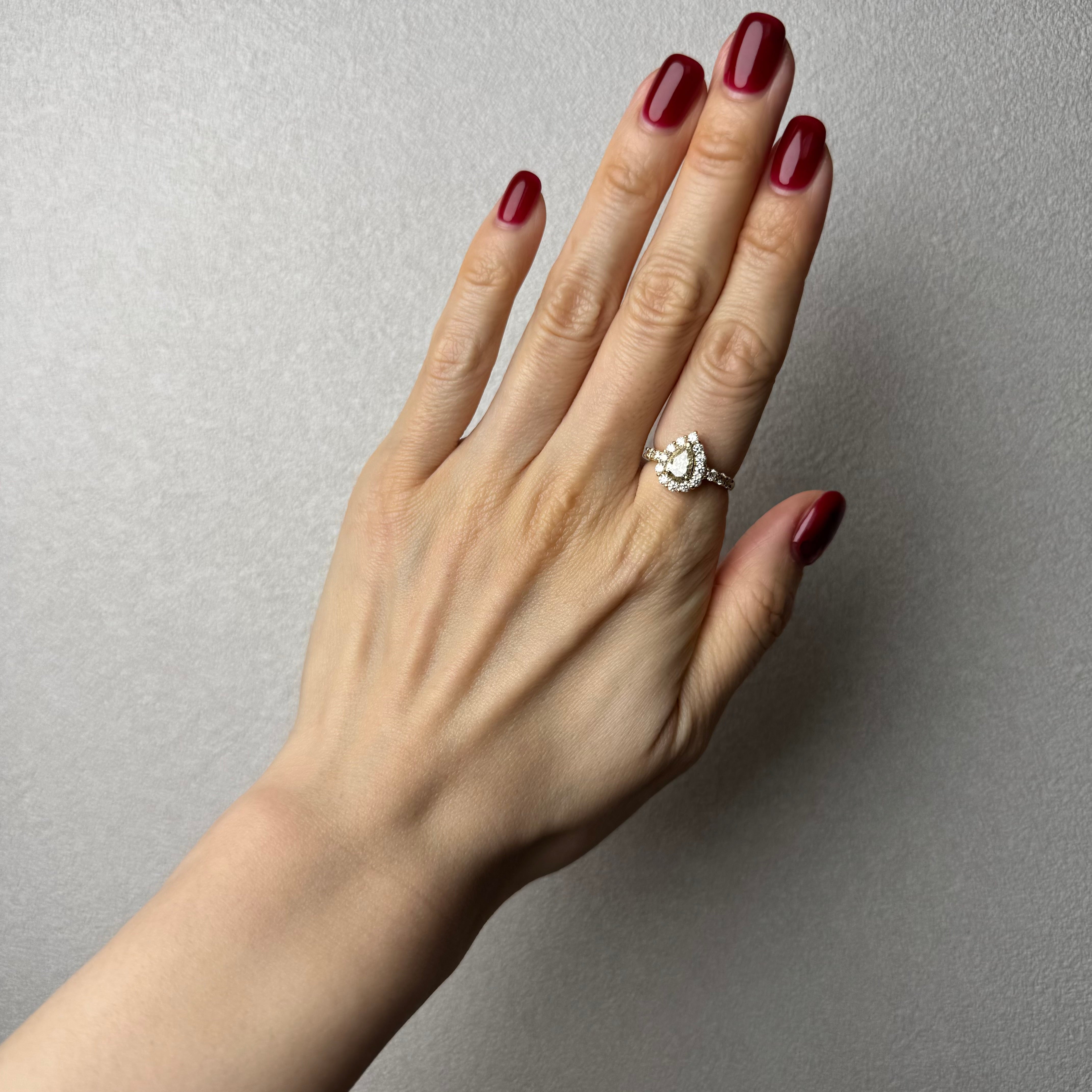 13［一点物］リング ダイヤ 0.6ct PS YG