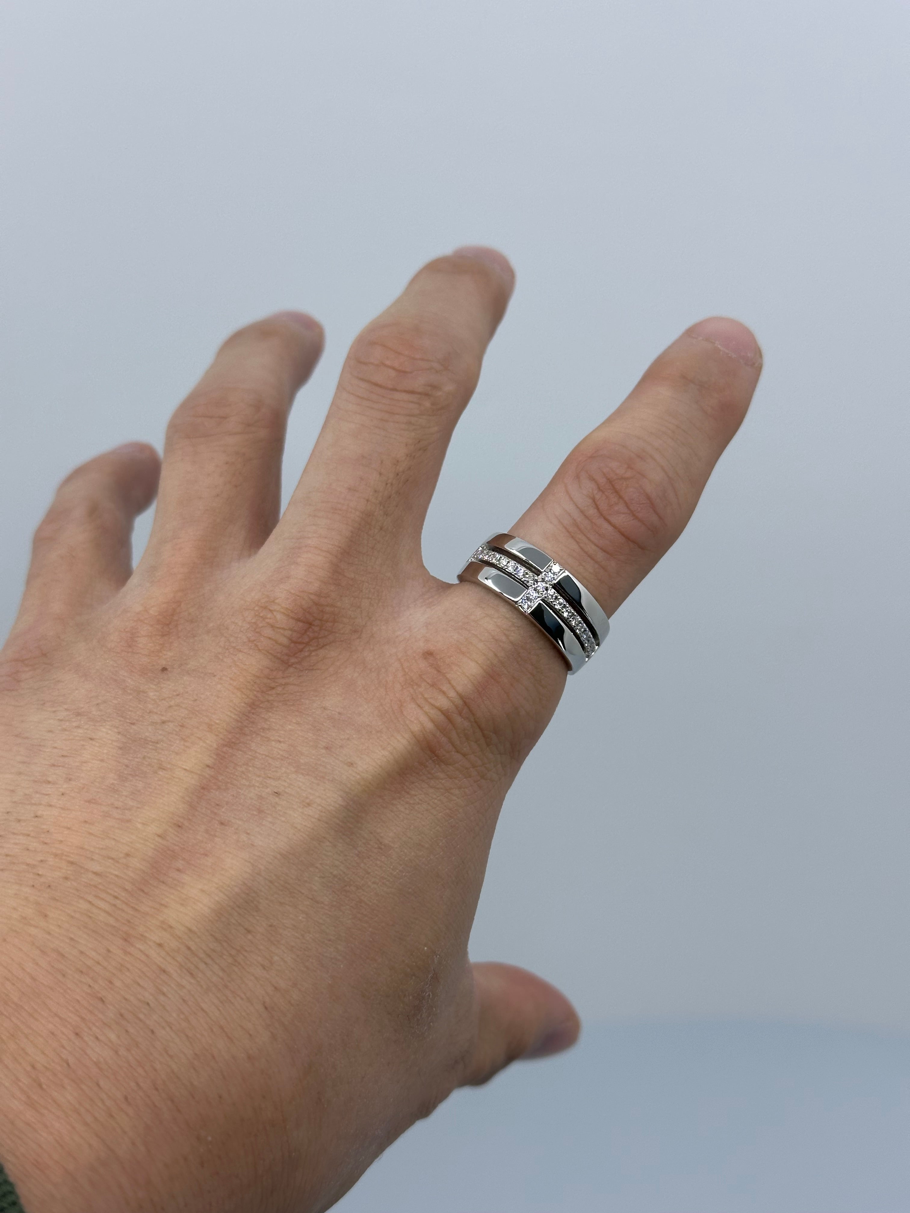 ［スクランブル/MEN'S］リング ダイヤ