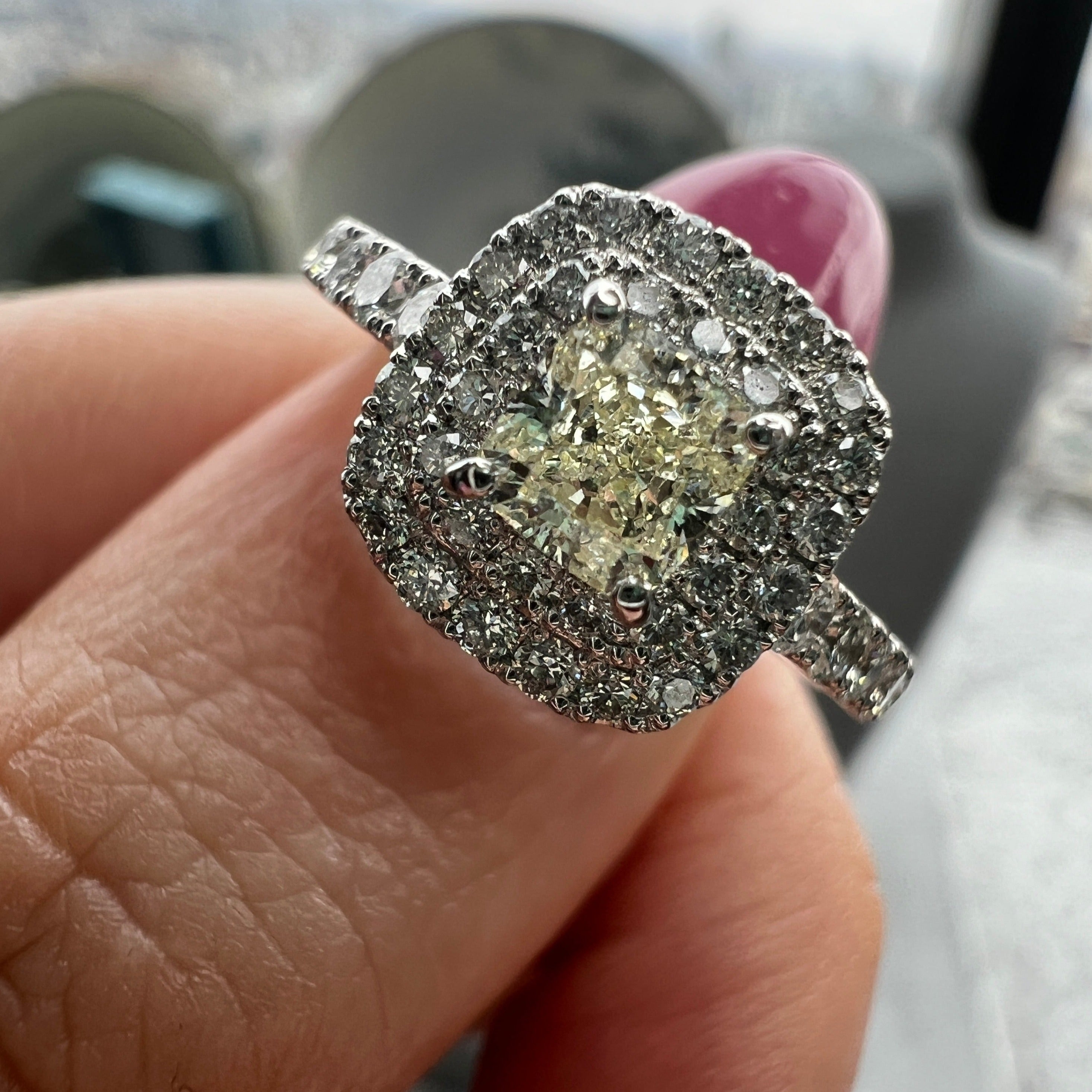 ［一点物/アドラーブル］リング ダイヤ 中石0.5ct SQ K18YG 〜IF WtoX GIA(紅葉祭前に外商で完売)