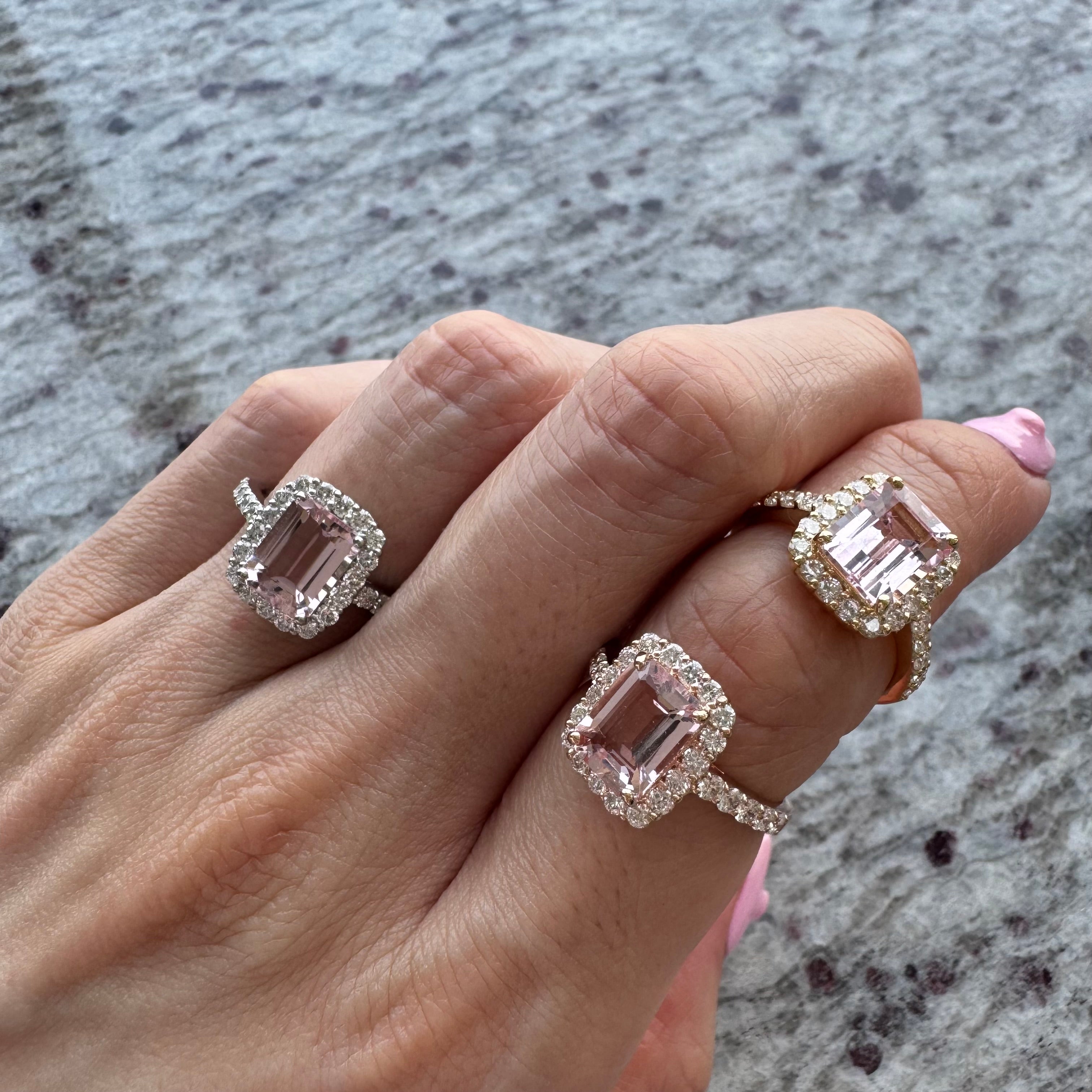 ［春色の夢］リング モルガナイト