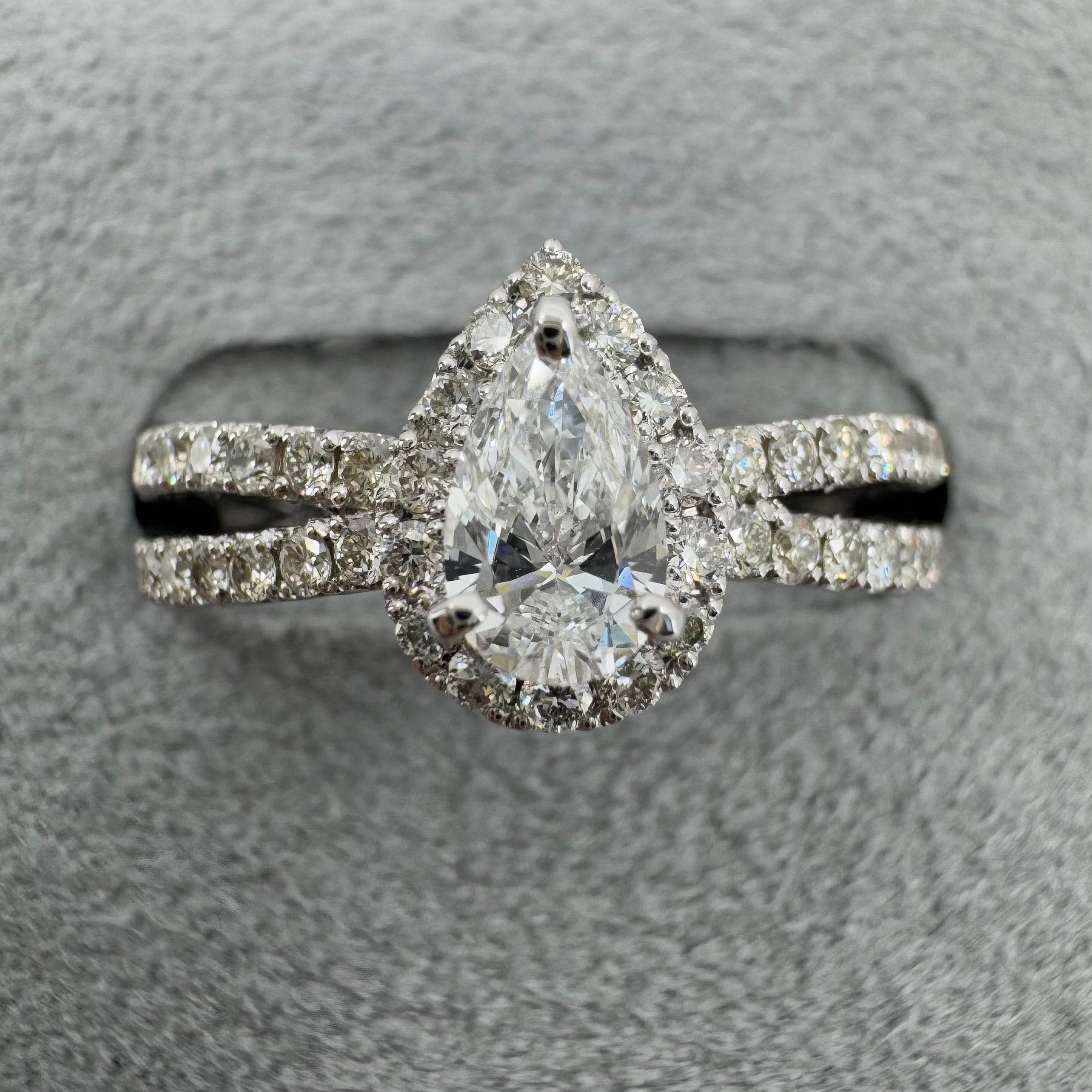 32［一点物］リング ダイヤ 0.3ct PS PT