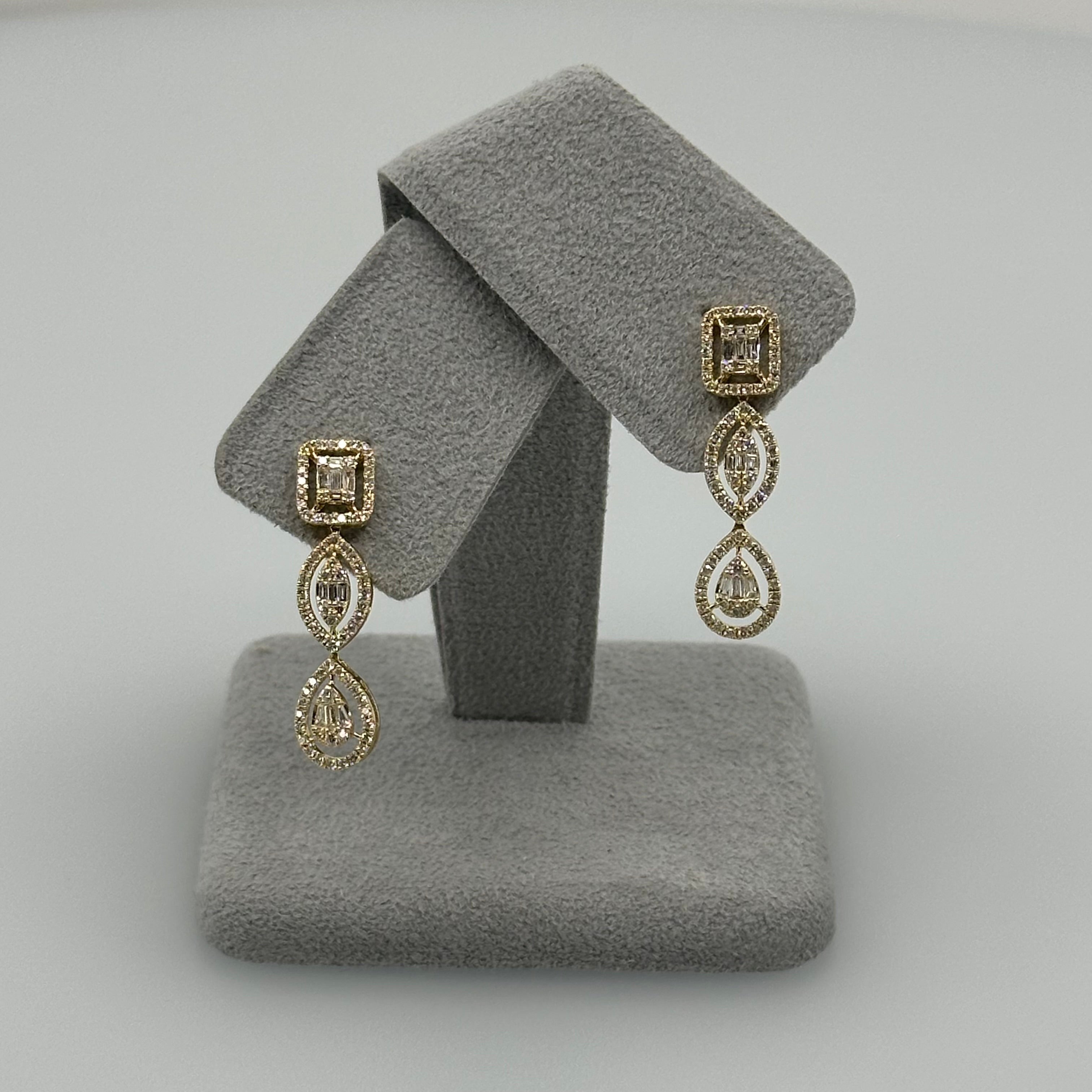 ［白夜のオルガン]ピアス ダイヤ