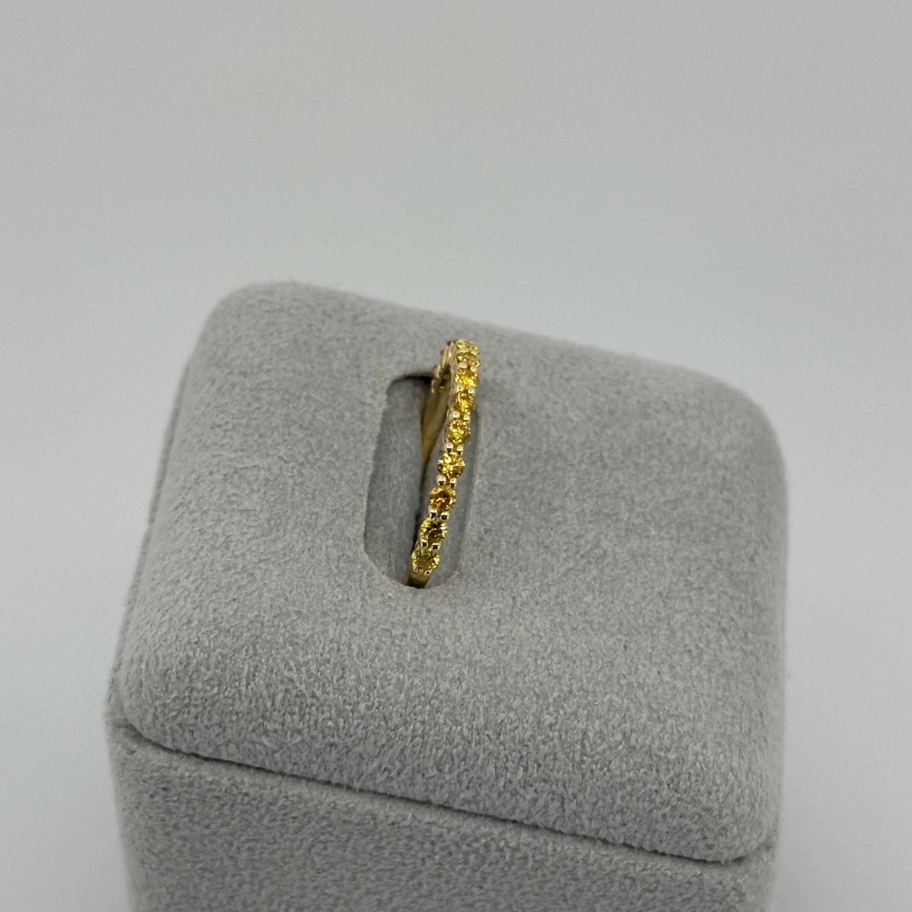 [新作/マタン] リング イエローダイヤ