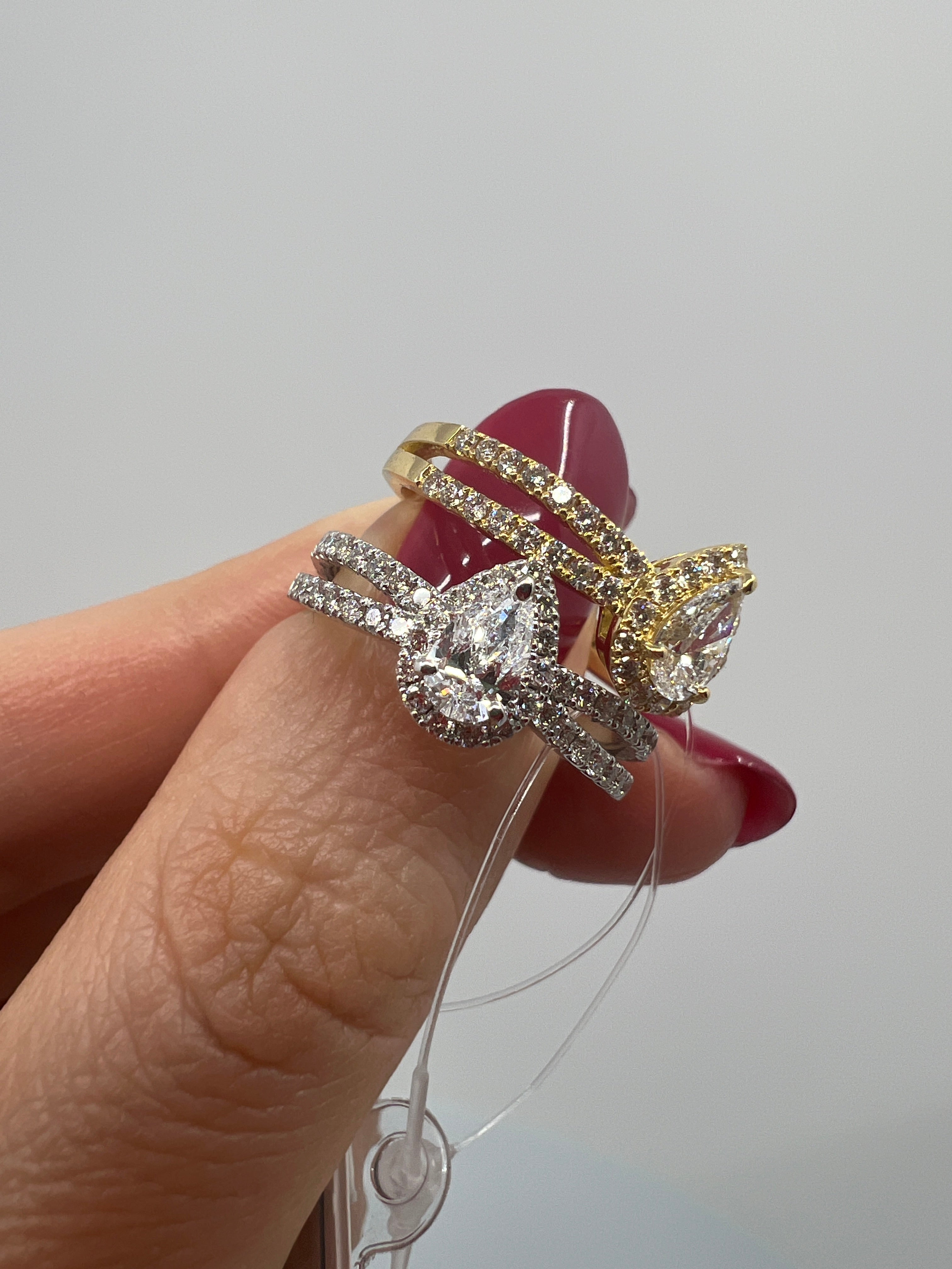 32［一点物］リング ダイヤ 0.3ct PS PT