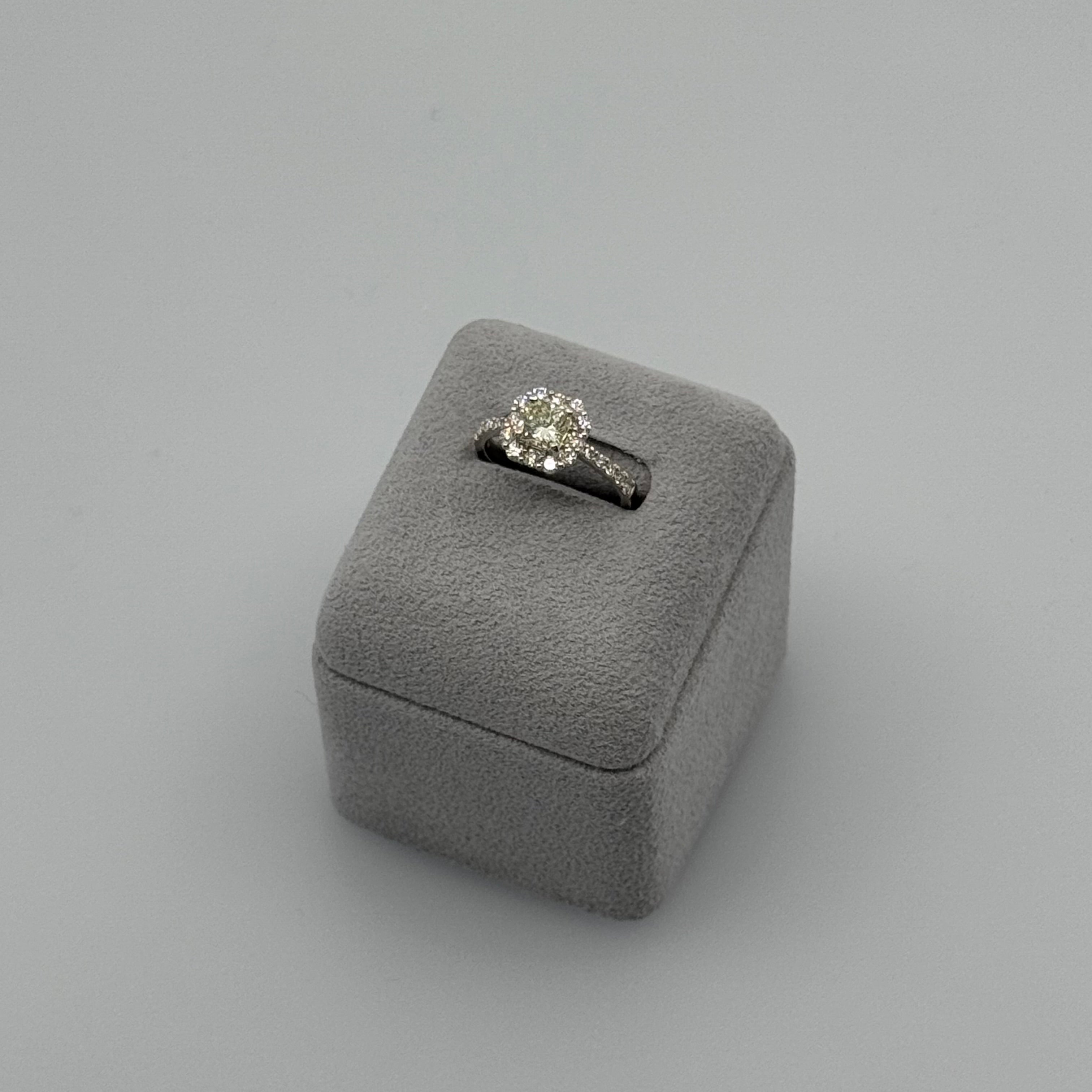 23［一点物］リング ダイヤ 1ct SQ PT