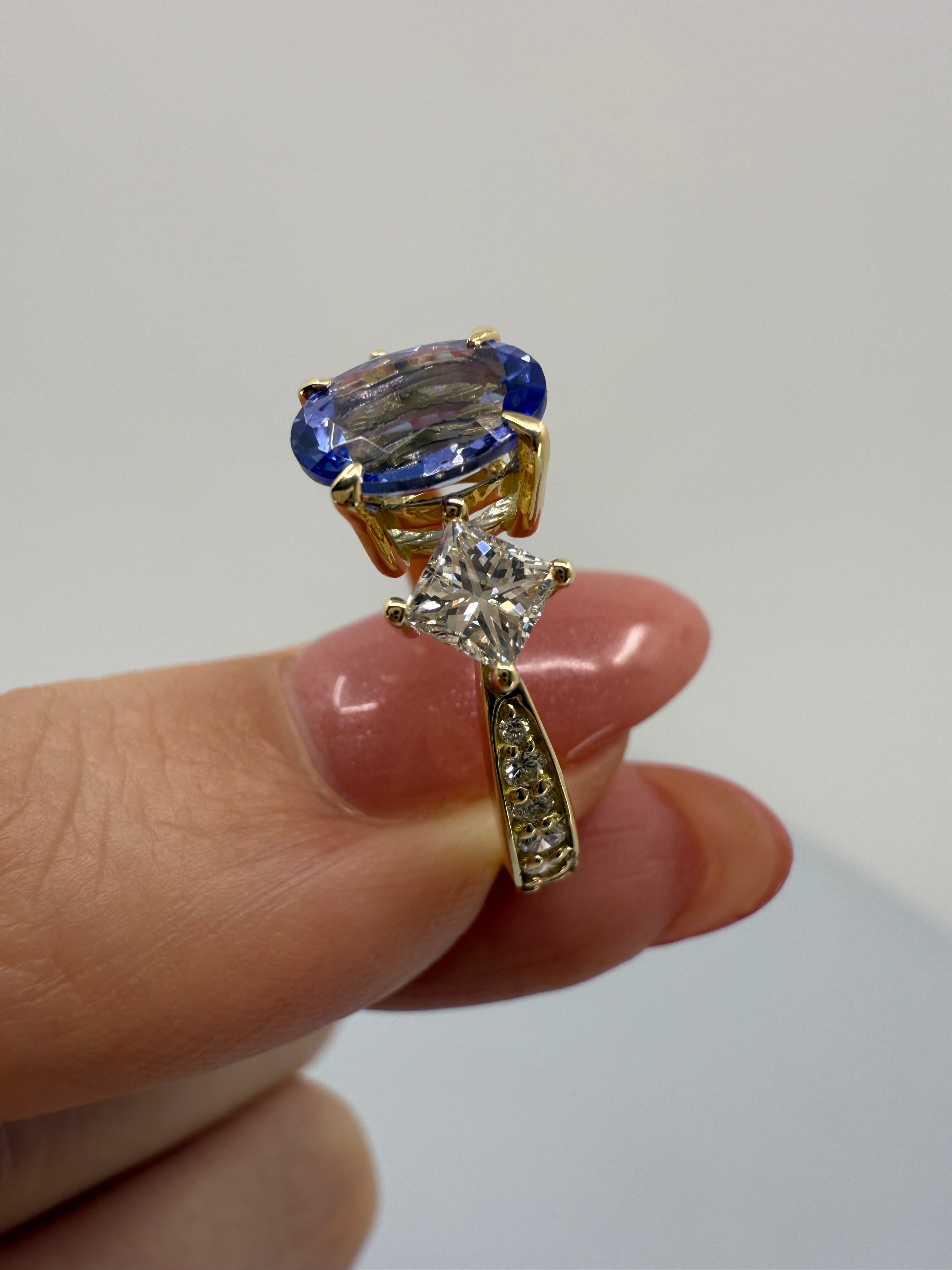 [新作/個数限定/フロレリゾン］リング タンザナイト