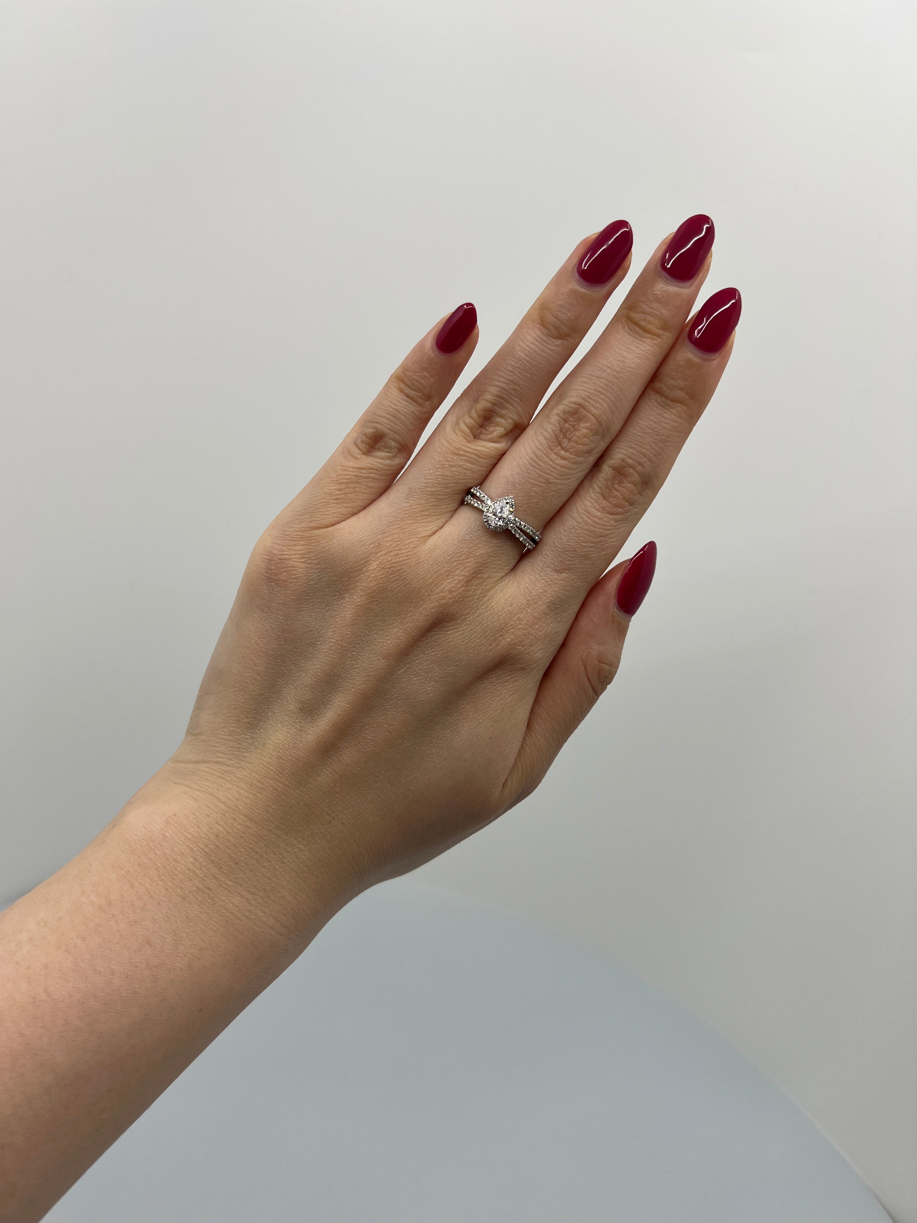 32［一点物］リング ダイヤ 0.3ct PS PT