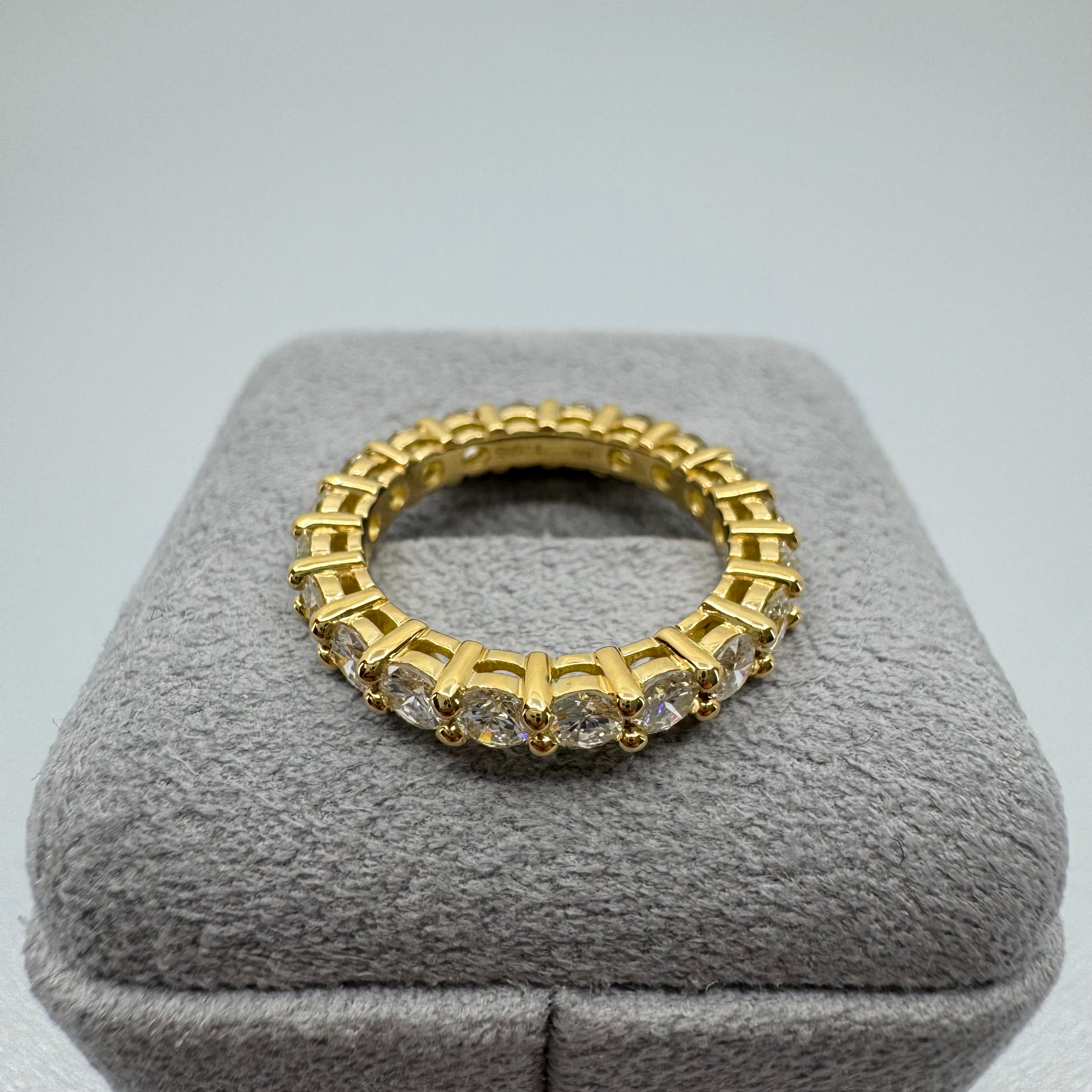 ［新作/ミエル/フルエタニティ］リング ダイヤ