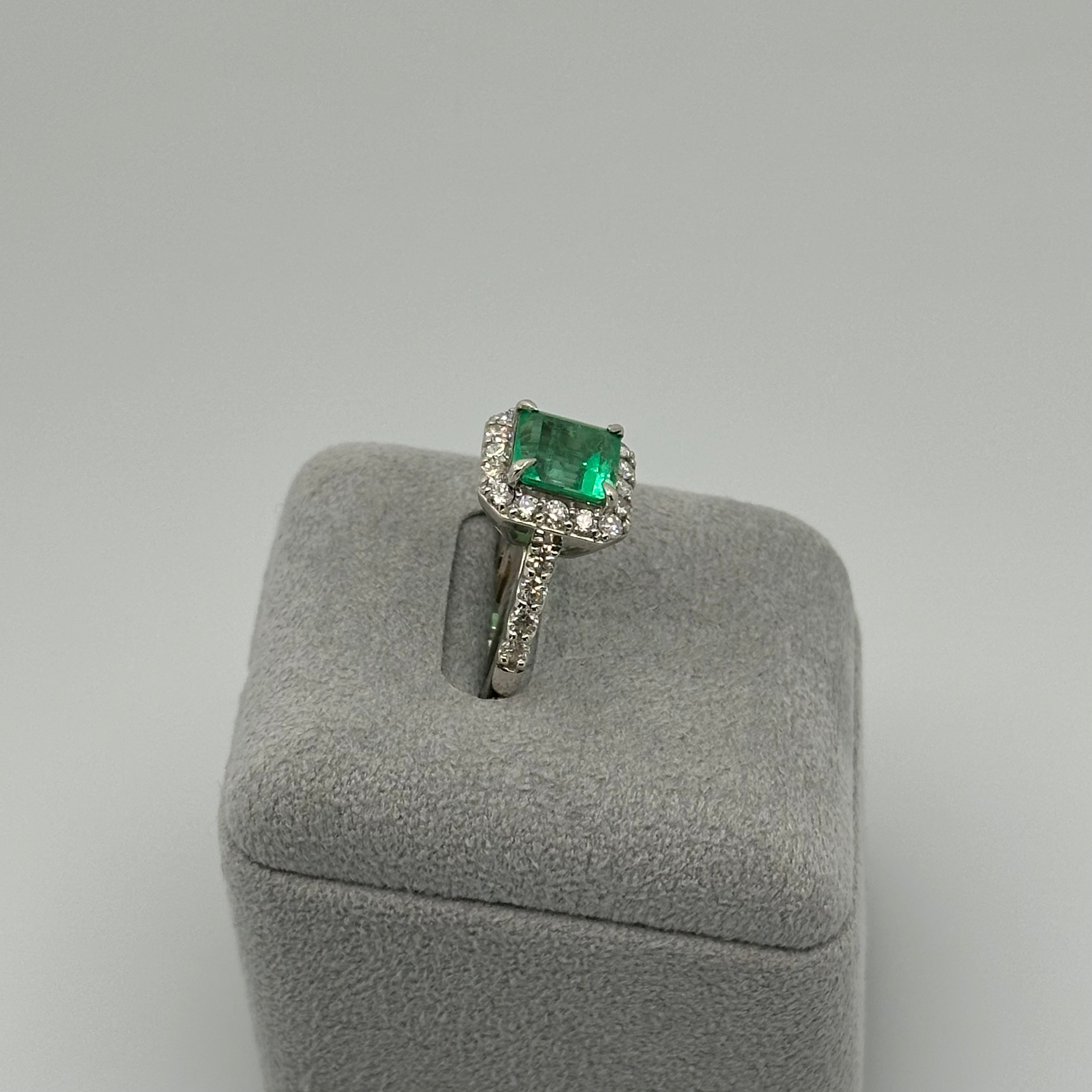 60［一点物］リング エメラルド 2.3ct SQ PT