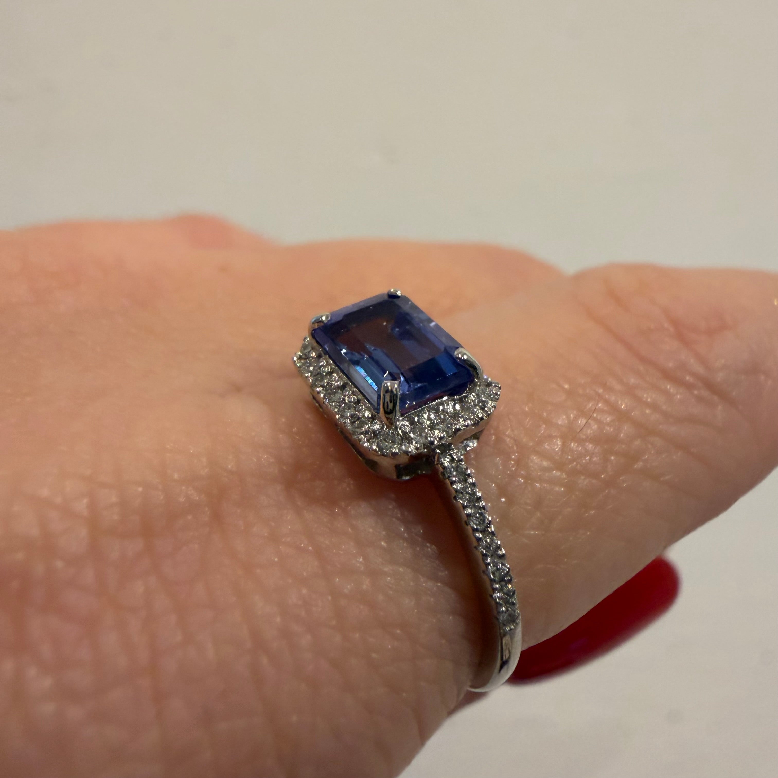 ［新色/ベイビーベイビーマドンナ］　リング クンツァイト/ペリドット/タンザナイト