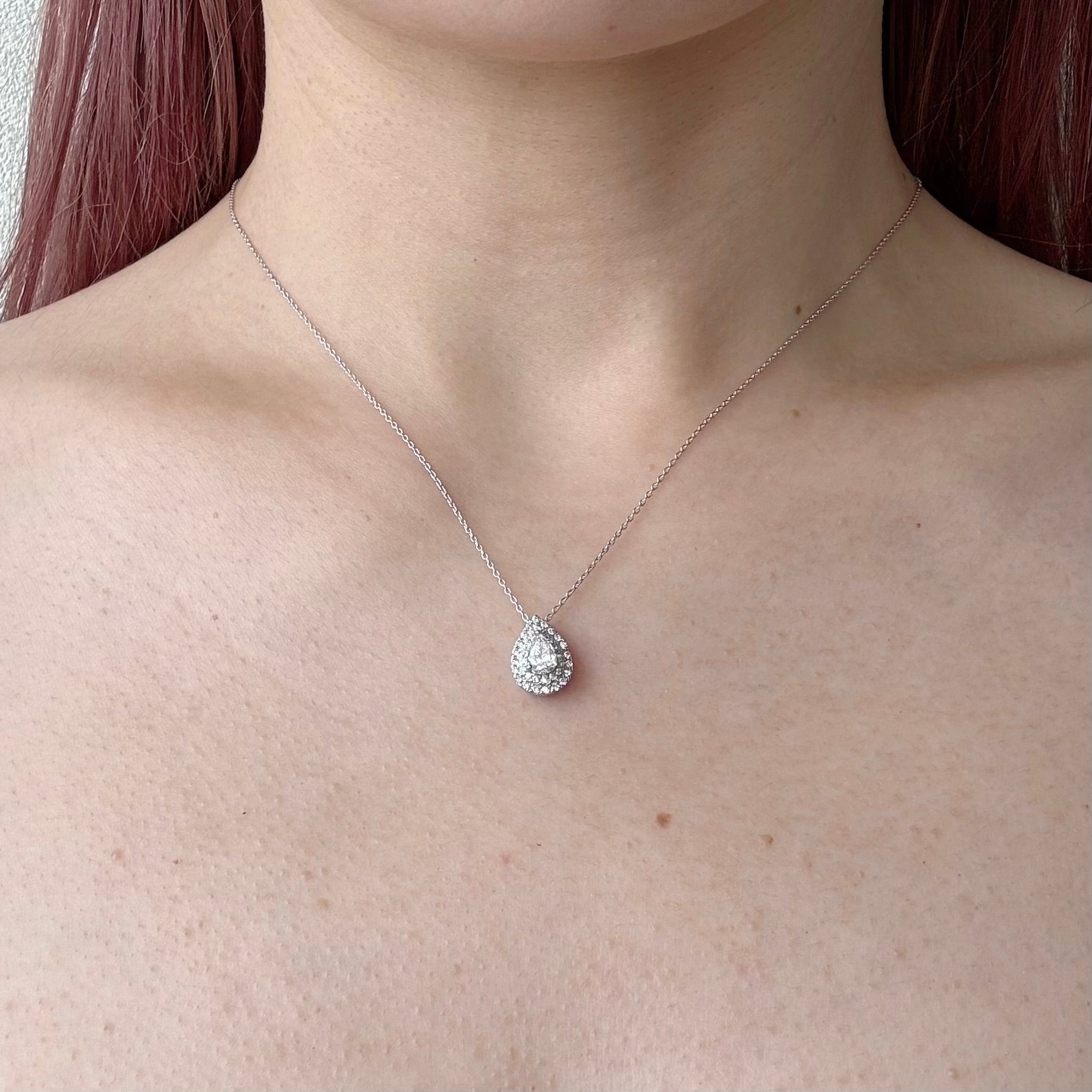 アドラーブル ダイヤ 中石0.3ct前後 PS PT ネックレス〜G SI2 CGL