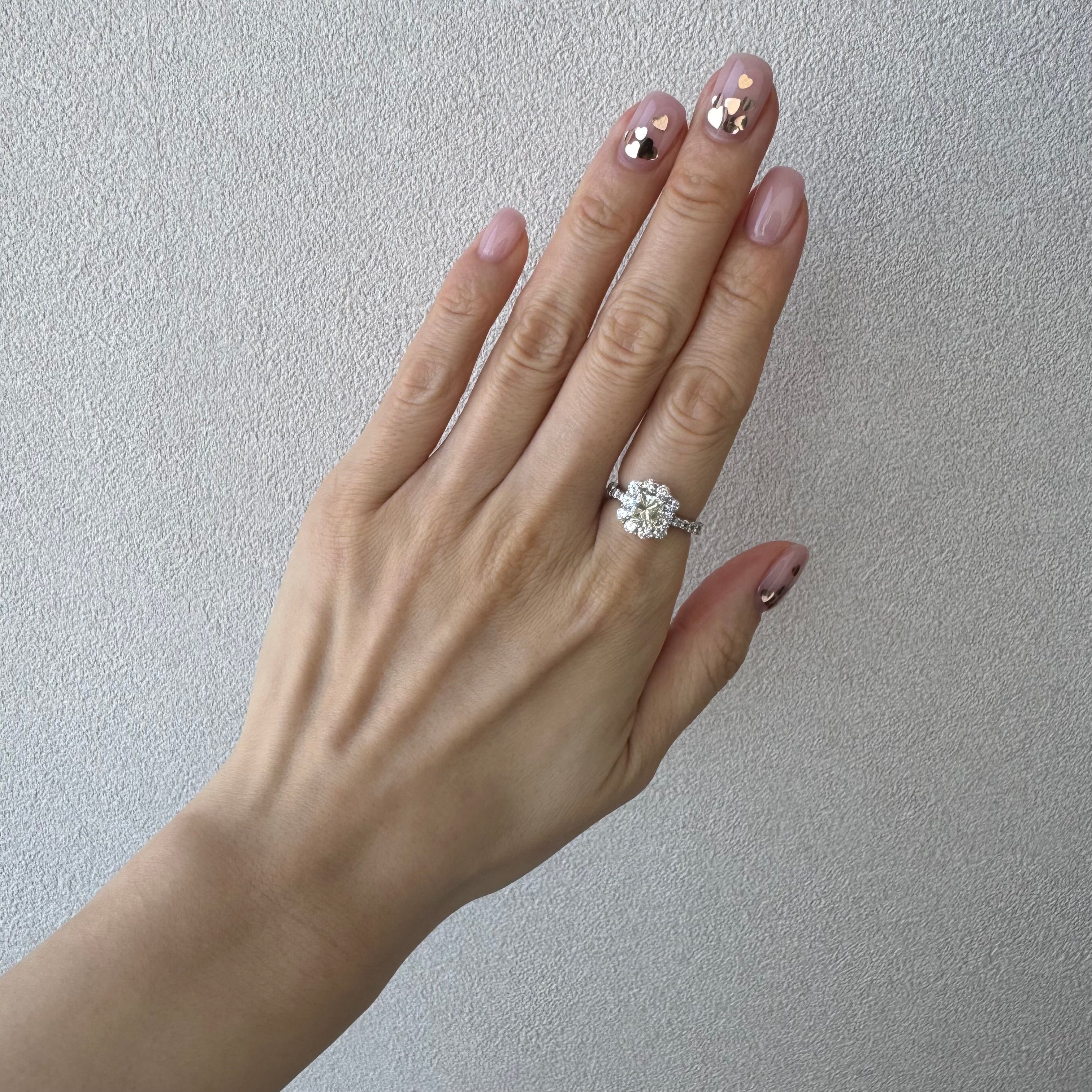 26［一点物］リング ダイヤ 1ct SQ PT