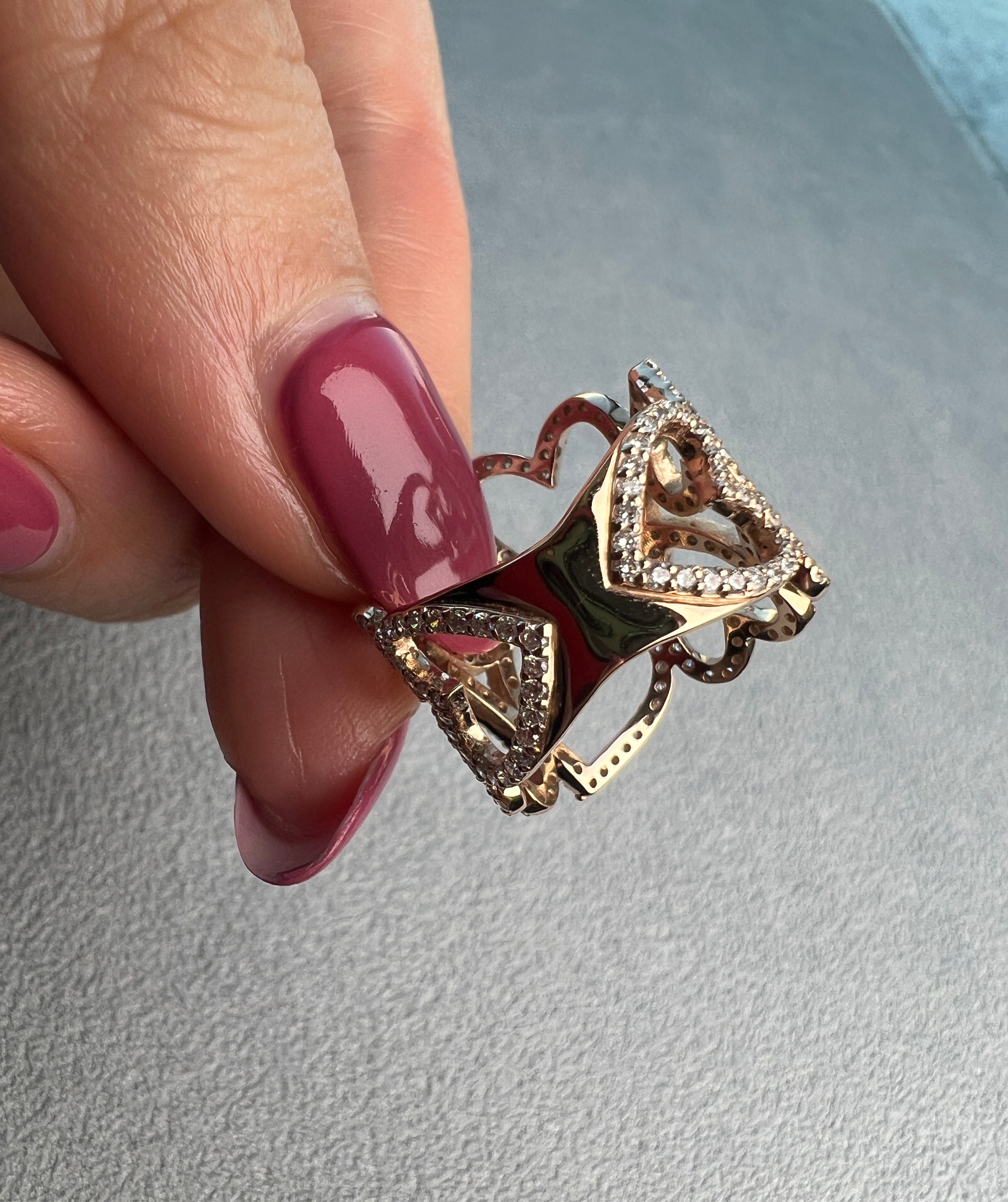 ［ひと夏の🫶🏼〜フルダイヤバージョン］リング ダイヤ