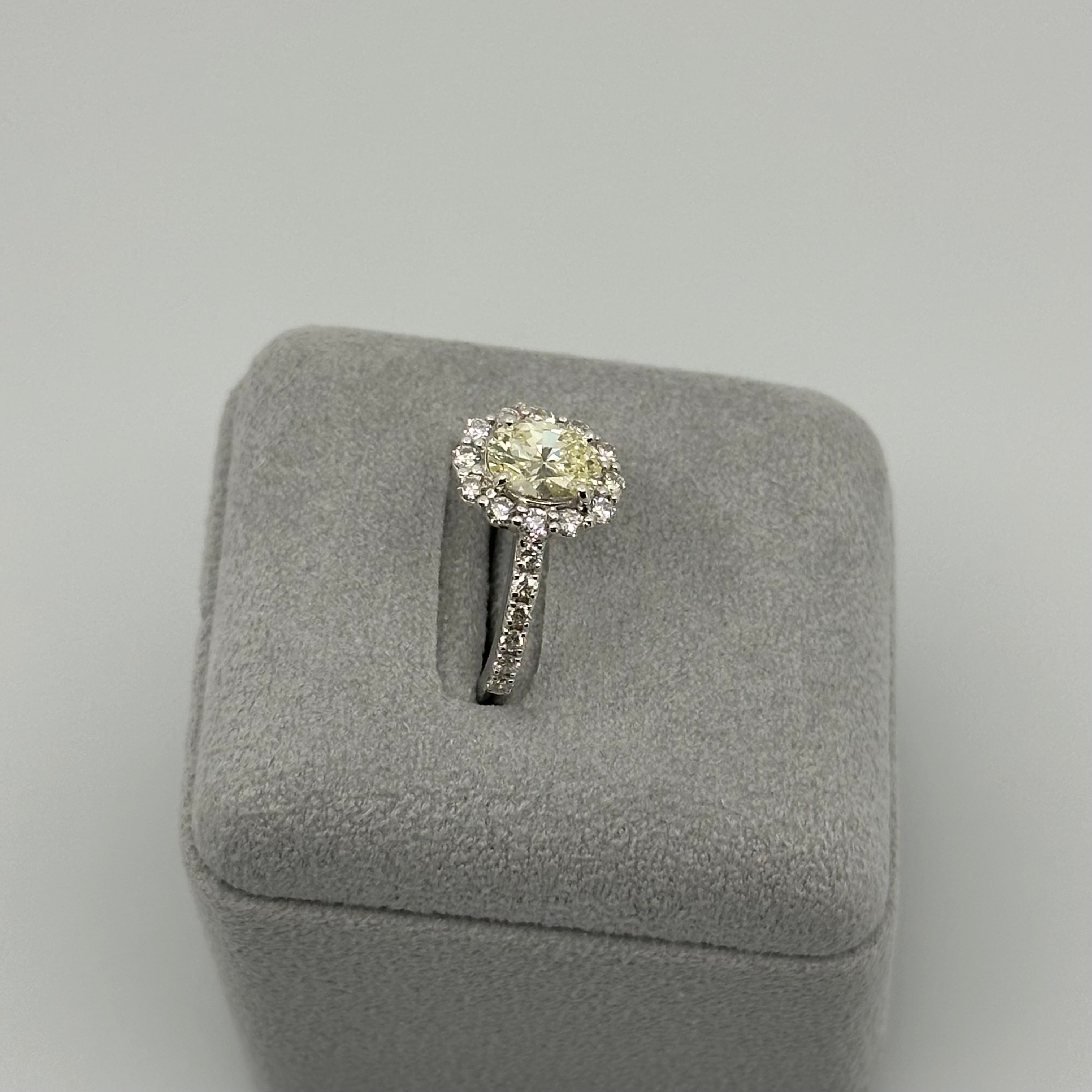 21［一点物］リング ダイヤ 1.1ct OV PT