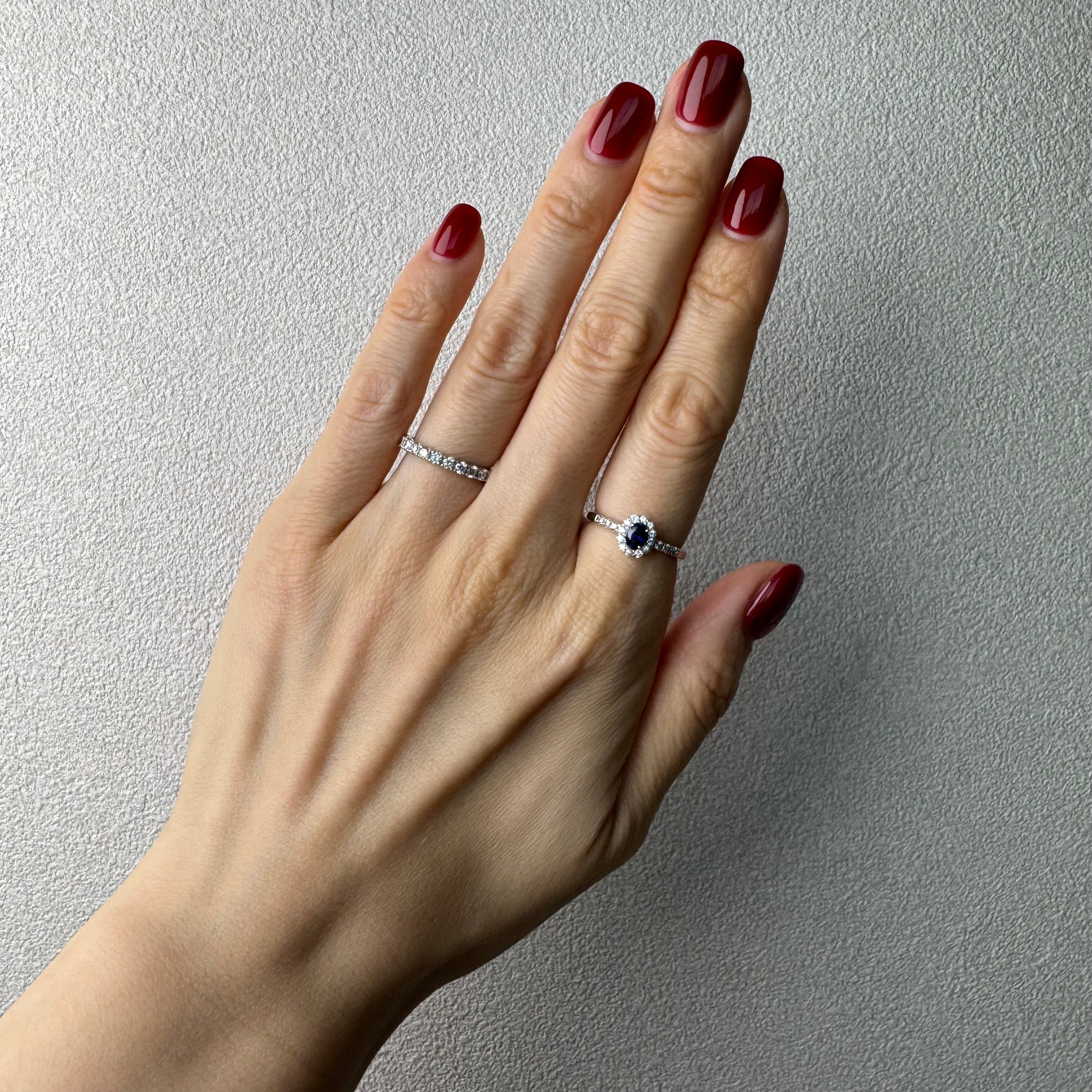 102［一点物］リング ブルーサファイア 0.3ct前後 OV PT