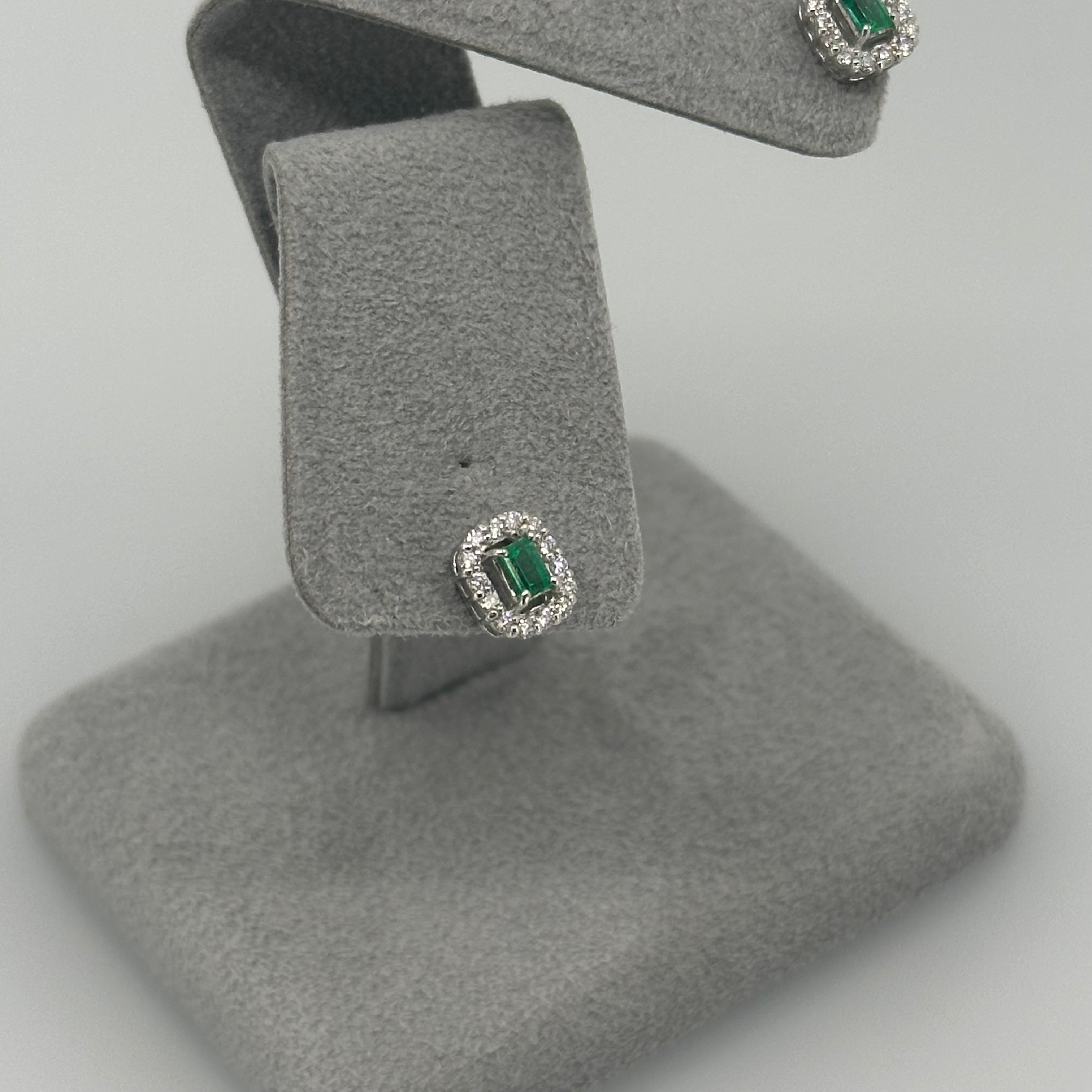 ［１点物］エメラルドピアス SQ