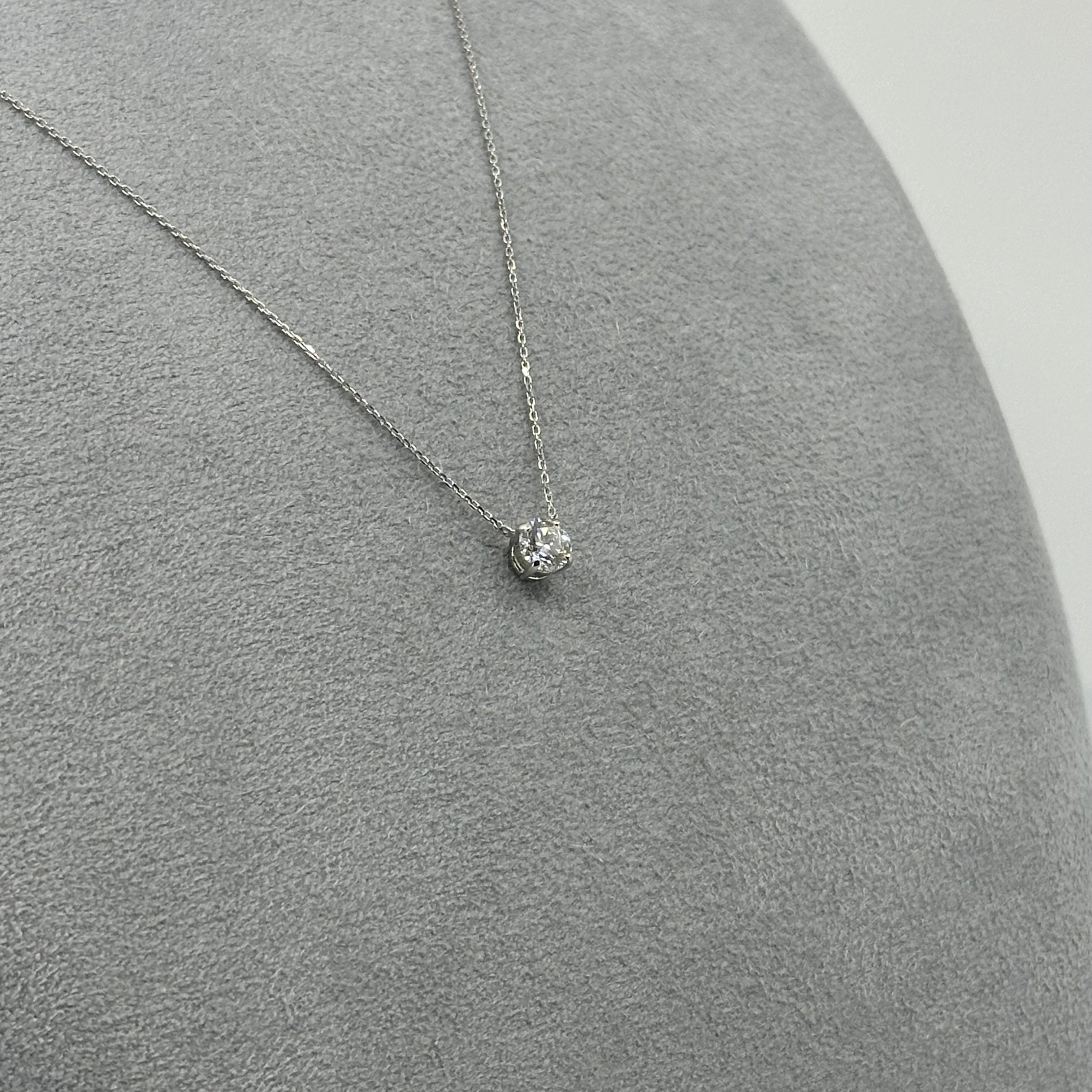 貴女の相棒0.5ct］ ダイヤモンドネックレス – AYAKO SAKURAI（櫻井