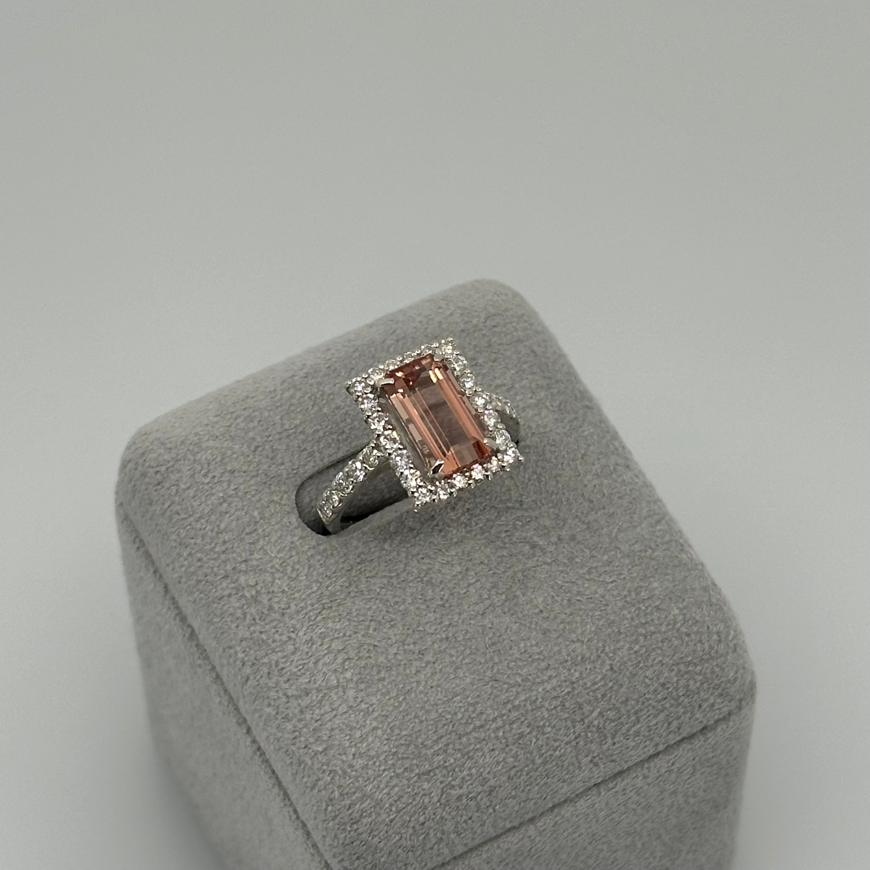 143［一点物］リング インペリアルトパーズ 2.6ct SQ PT